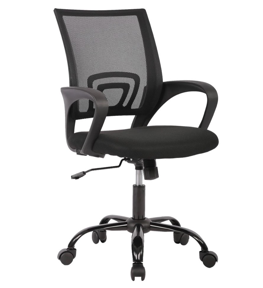 Condition photo showing Good Condition for JONPONY Ergonomic Office Chair, Lumbar Support, Adjustable Height with Armrests for Adults,Black