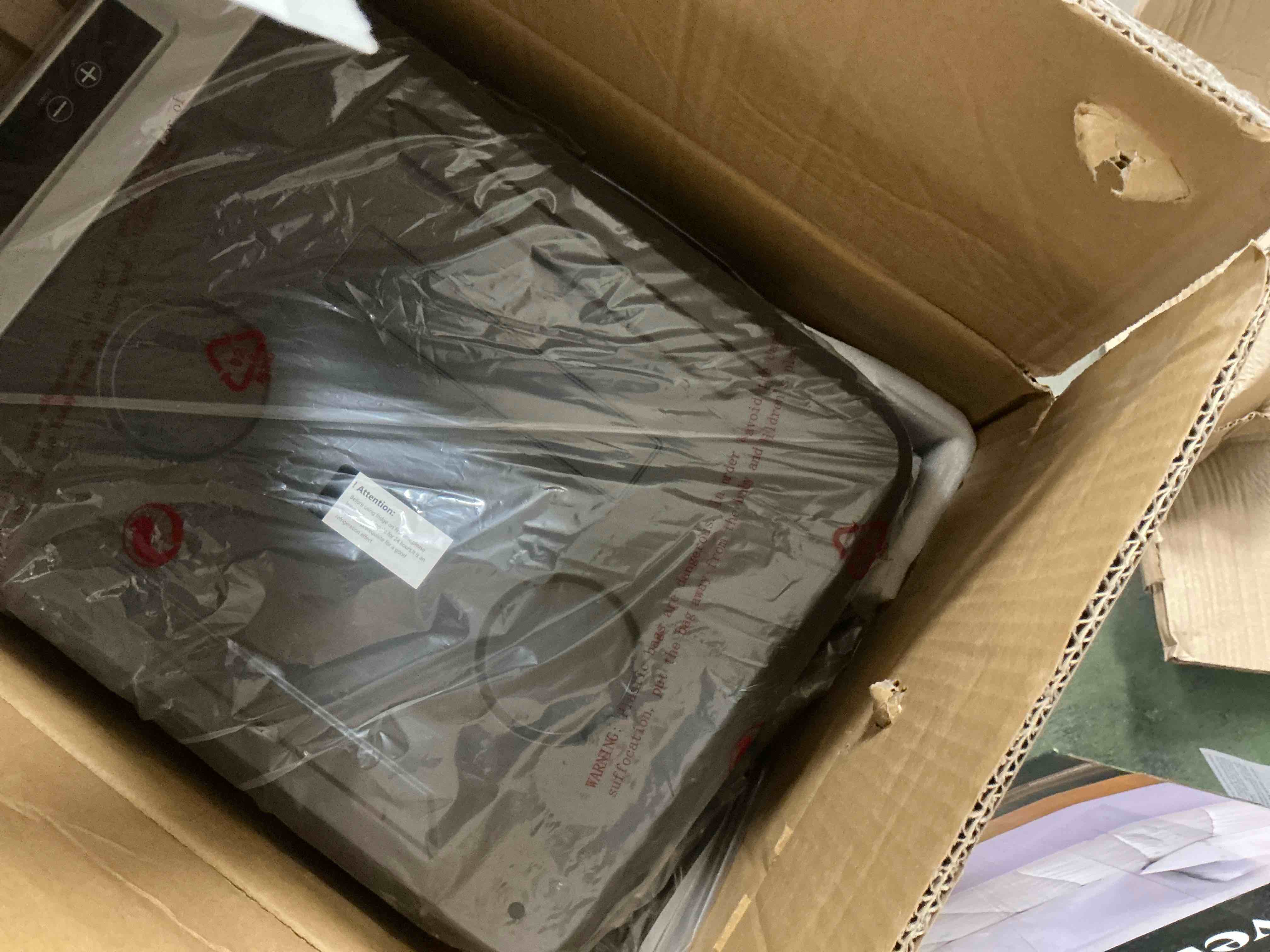 Condition photo showing New/Like New for Simzlife 12 Volt Refrigerator, 11 Quart (10L) Car Fridge, Car Refrigerator -4?~68?, Portable Freezer for RV, Camping, Travel