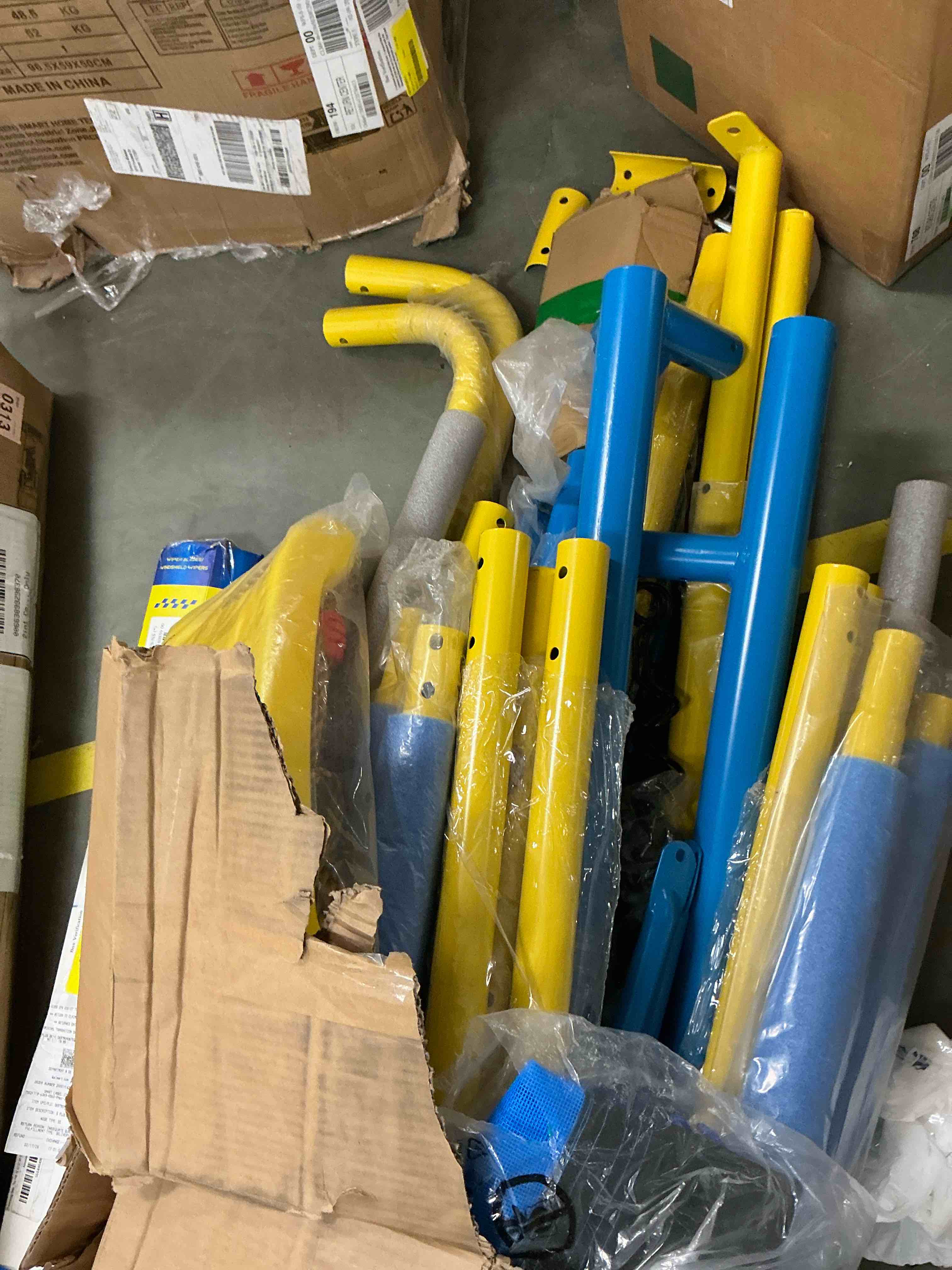 Condition photo showing Good Condition for KALNUR 6 in 1 Swing Sets for Outside,A-Frame Swing Set with Monkey Bars,3 Swing,Climbing Frame,Basketball Hoop