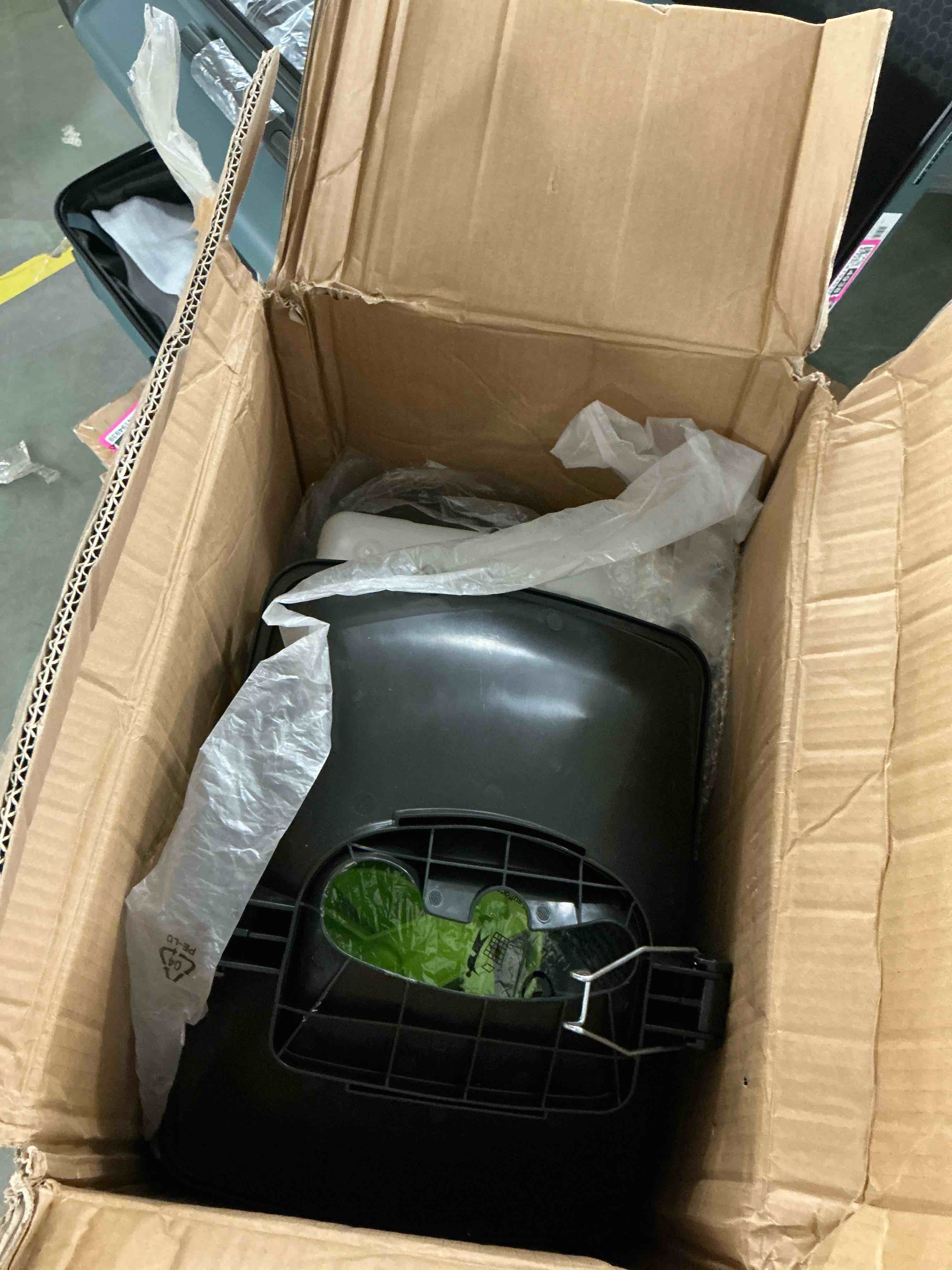 Condition photo showing Good Condition for Steelite Heavy-Duty Electric Wood Chipper Shredder,120V 15-Amp Corded Leaf Mulcher with 50L Collection Bin, 1.75 Inch Cutting Diameter,Wood Chippers, Shredders, & Mulchers
