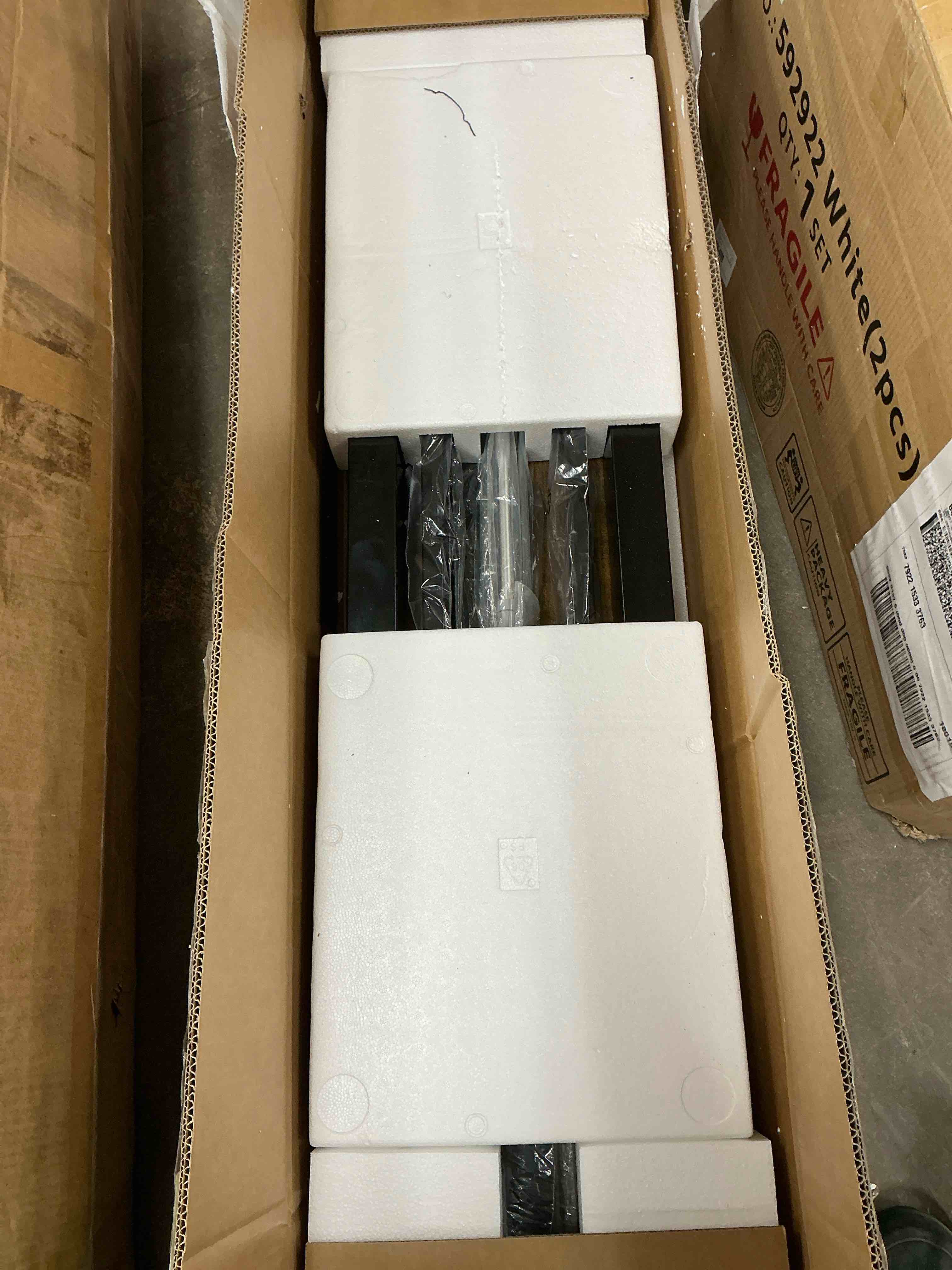 Condition photo showing New/Like New for CONCETTA Electric Standing Desk, 55''x24'' Height Adjustable Desk, Home Office Desk with Electric Lift, Sit Stand Desk Workstation for Home Office, Rust