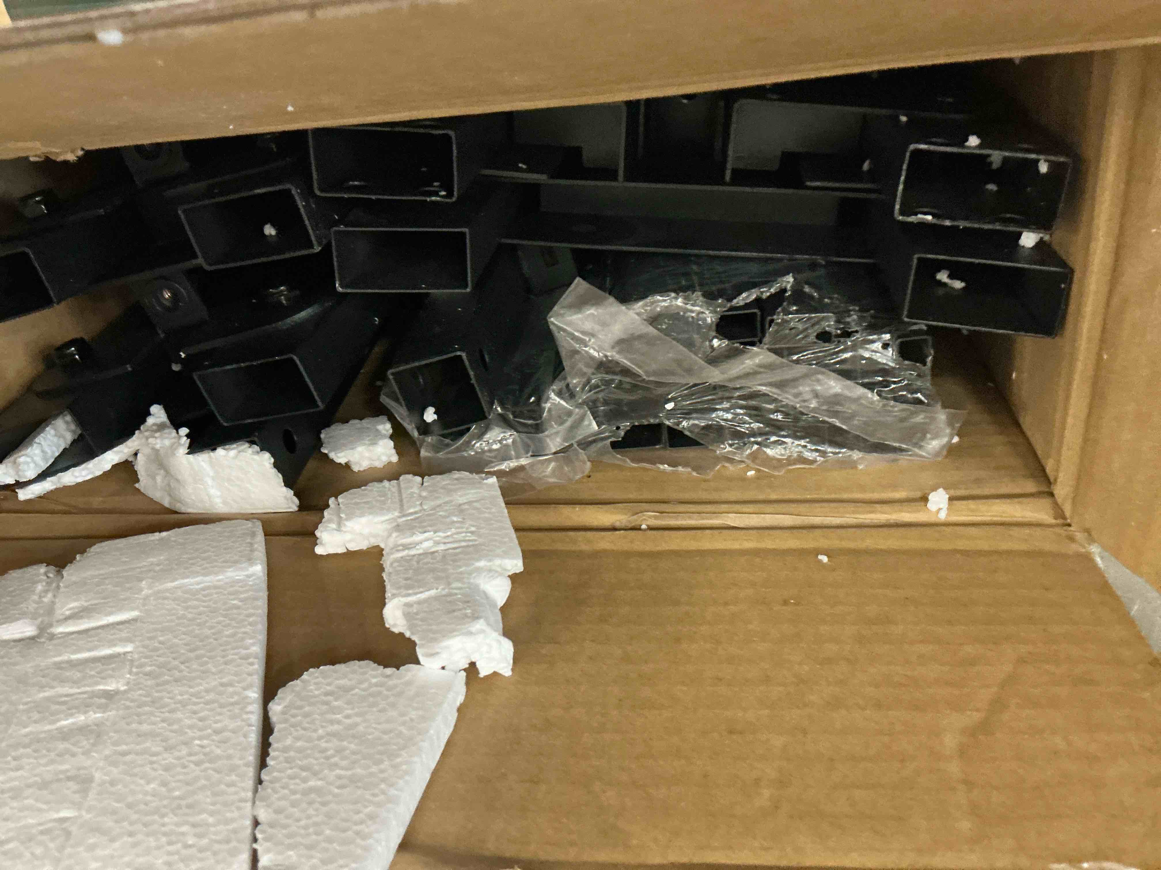 Condition photo showing New/Like New for edx King Size Bed Frame with Ample Storage Space, Sturdy Steel Slat Support, 14-Inch Height, No Box Spring Needed, Heavy-Duty Metal Platform