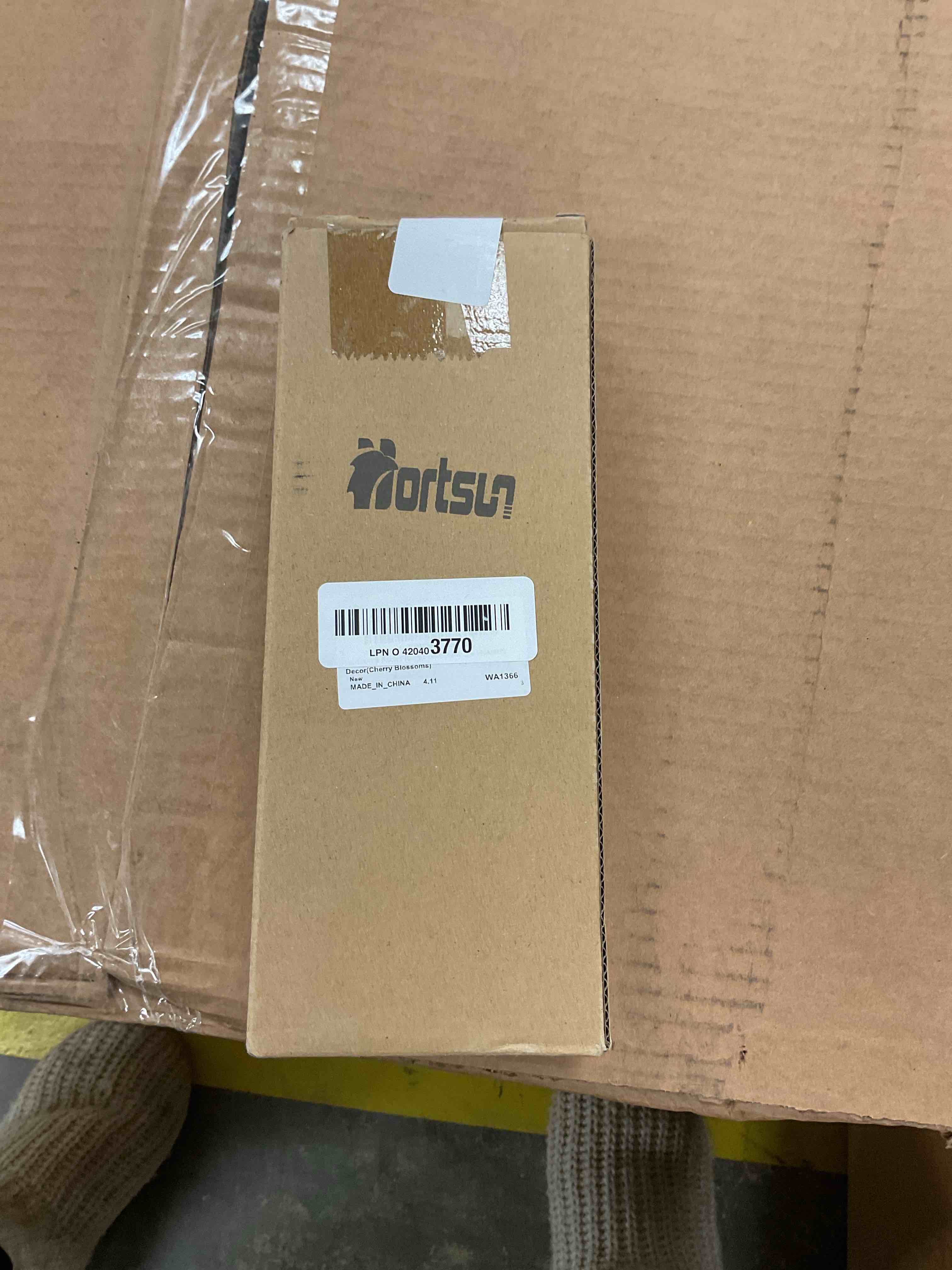 Condition photo showing New/Like New for 4 Pack Fluorescent Light Covers Magnetic Light Cover Fluorescent Light Shade Panel Ceiling Light Covers Magnetic Light Filters for Office Classroom Home Drop Ceiling, 4 x 2 Feet (Cherry Blossoms)