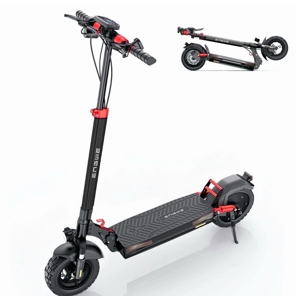 Engwe Y600 Foldable Electric Scooter for Adults,UL 2849 48V 18AH 700W Motor 28MPH E-Scooter,Black