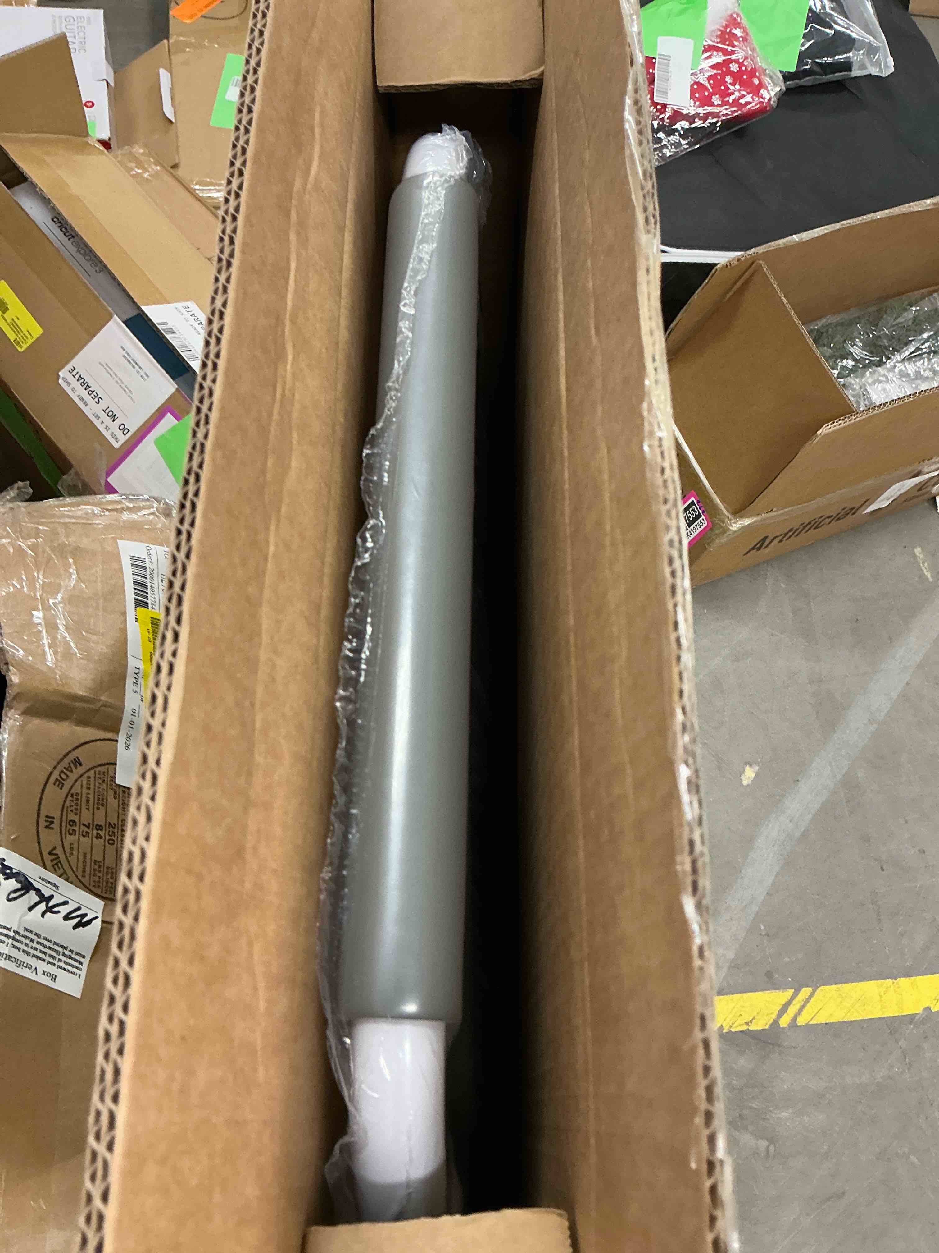 Condition photo showing New/Like New for edx 2 Step Ladder, Portable Folding Step Stool Heavy Duty, Anti-Slip, Lightweight 800Lbs Capacity, For Kitchen, Garage & Outdoor Use, Gray-White