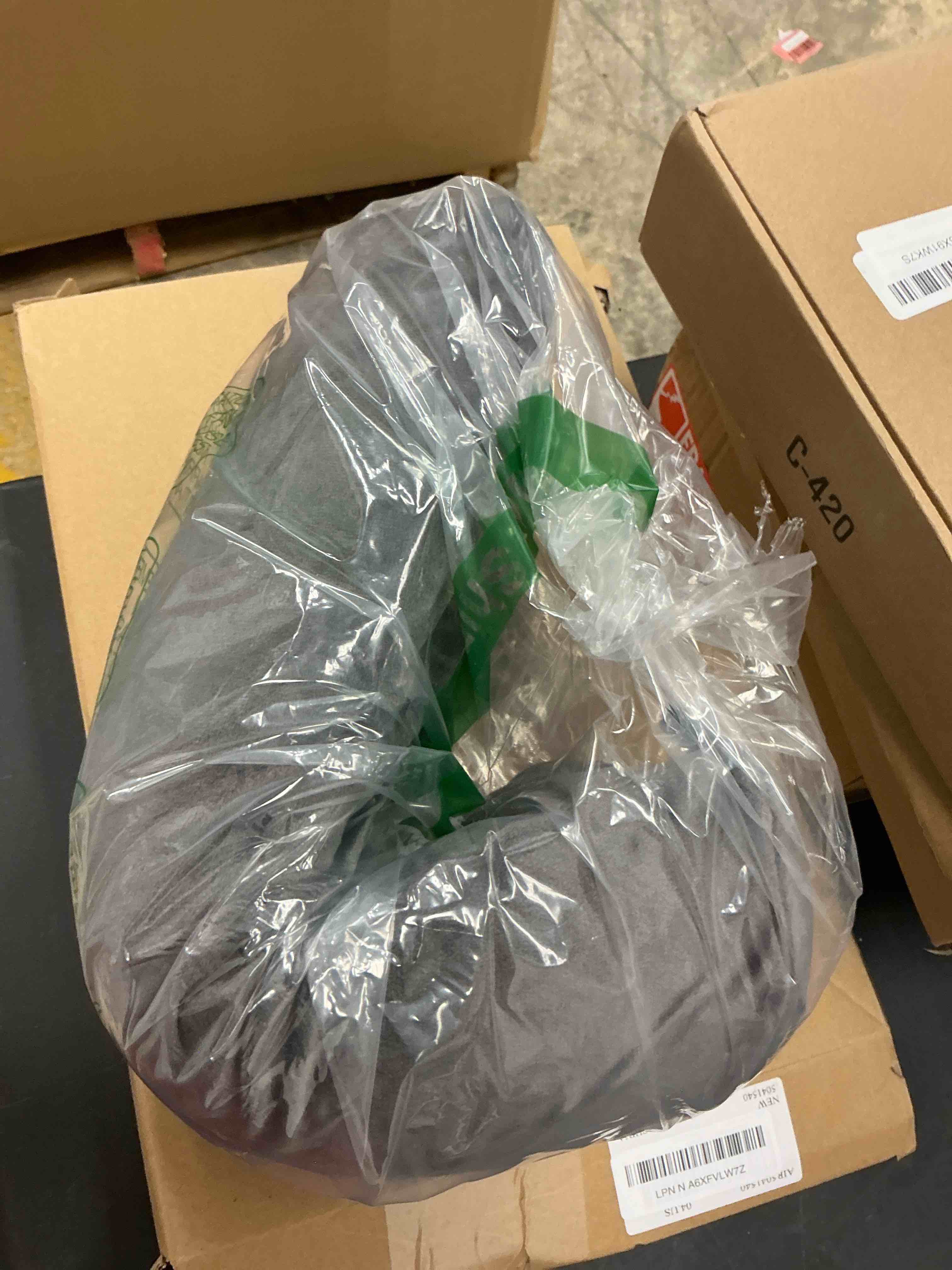 Condition photo showing Good Condition for Knee Pillow for Back Sleeping, Pain Relief Memory Foam Bolster for Legs, Under Knee & Bed, Roll Round Support Wedge, Half Moon Pillow Ideal for Massage Table, Grey Standard