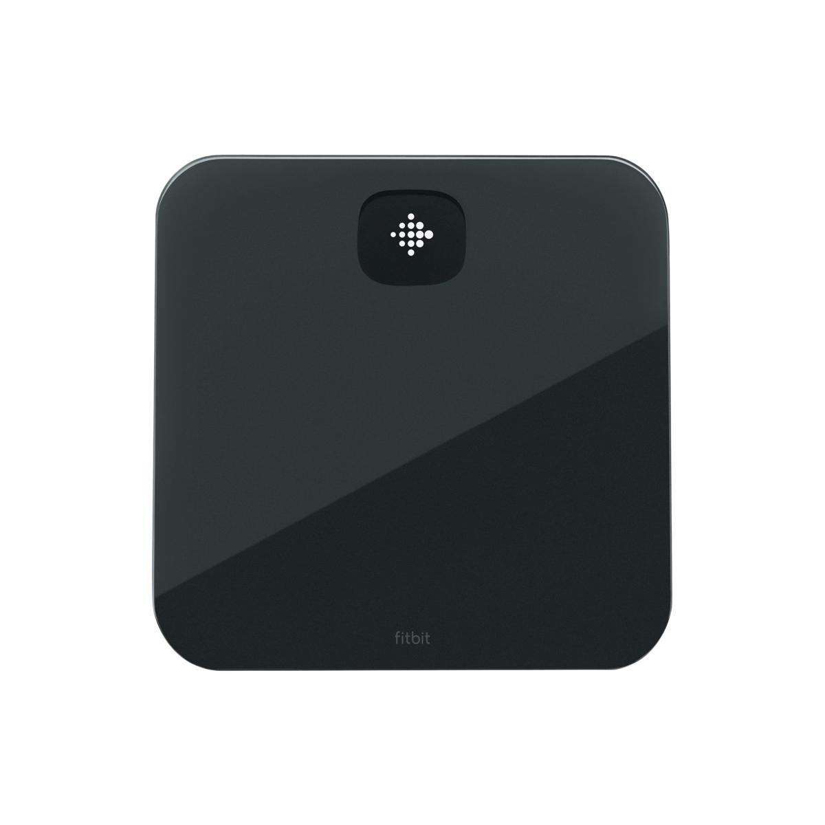 Fitbit Aria Air Bluetooth Digital Body Weight and BMI Smart Scale, Black White 1 Count (Pack of 1)