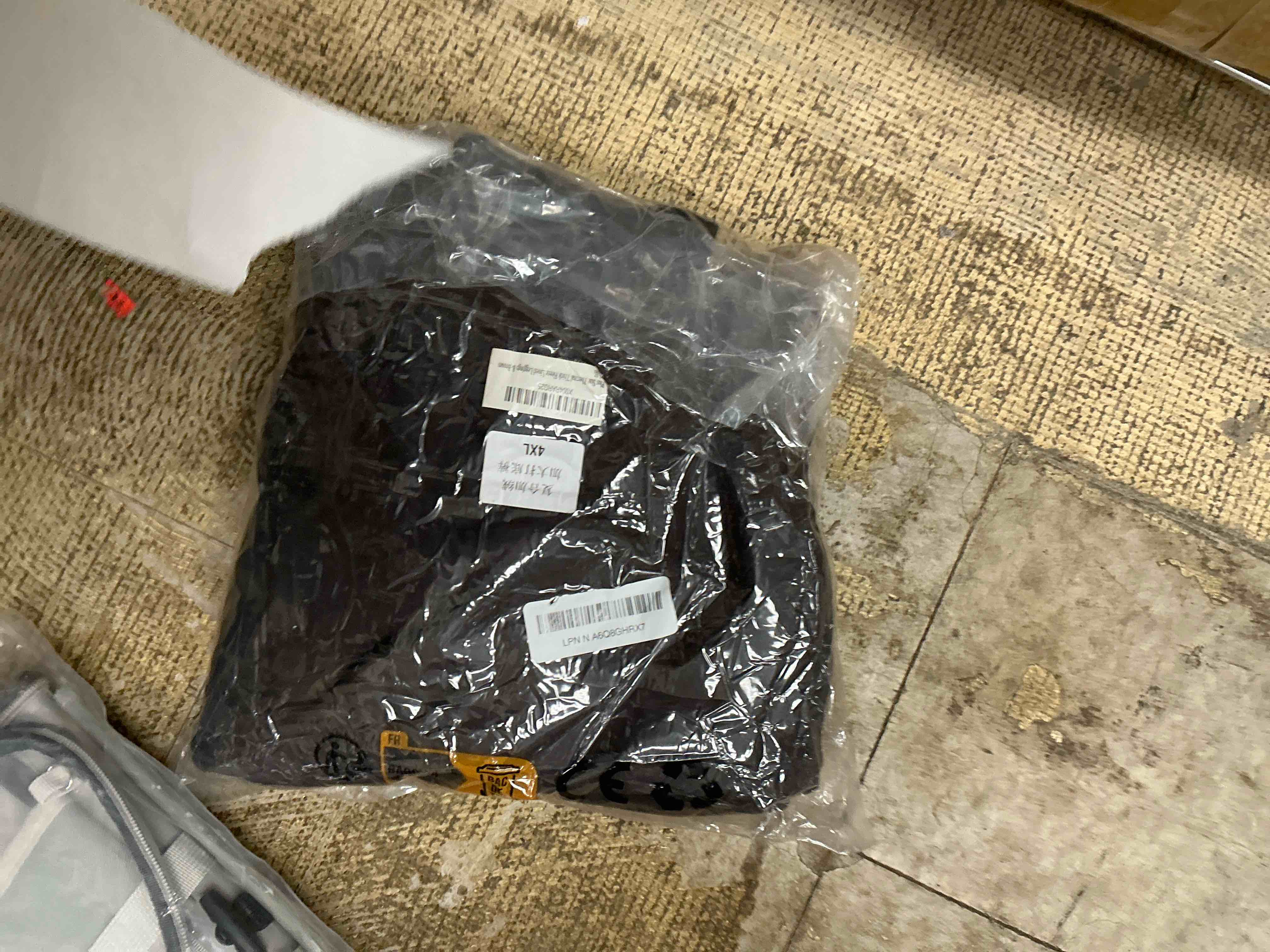 Condition photo showing Good Condition for Plus Size Fleece Lined Leggings for Women, Thermal Winter Leggings with Tummy Control, Thick Warm Pa Size 4XL