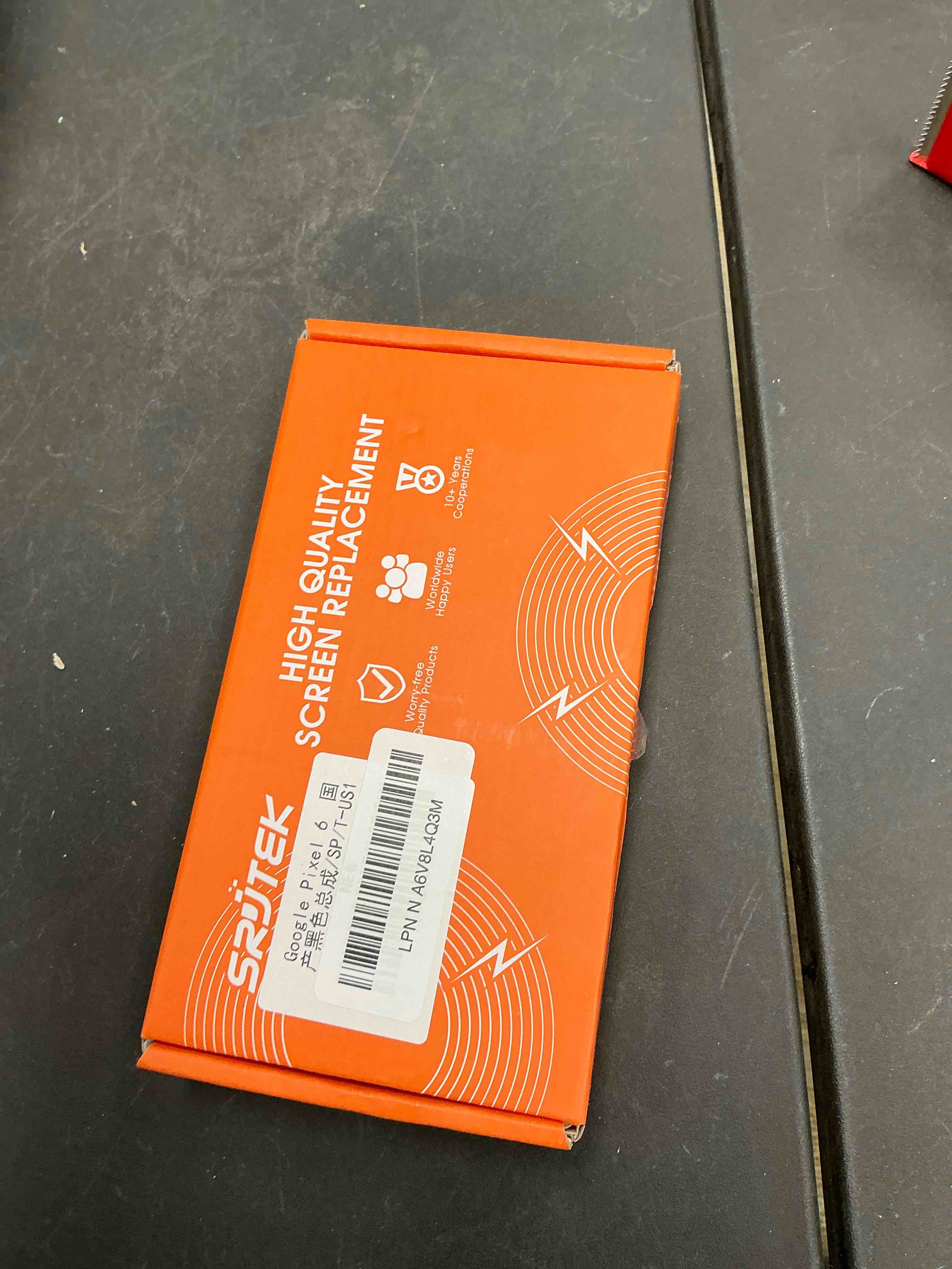 Condition photo showing New/Like New for TFT for Google Pixel 6 LCD Display for Google Pixel 6 Screen Replacemet for GB7N6, G9S9B16, G9S9B, GR1YH Touch Screen Digitizer Display Assembly Repair Kits Without Frame(Black,NO Fingerprint)