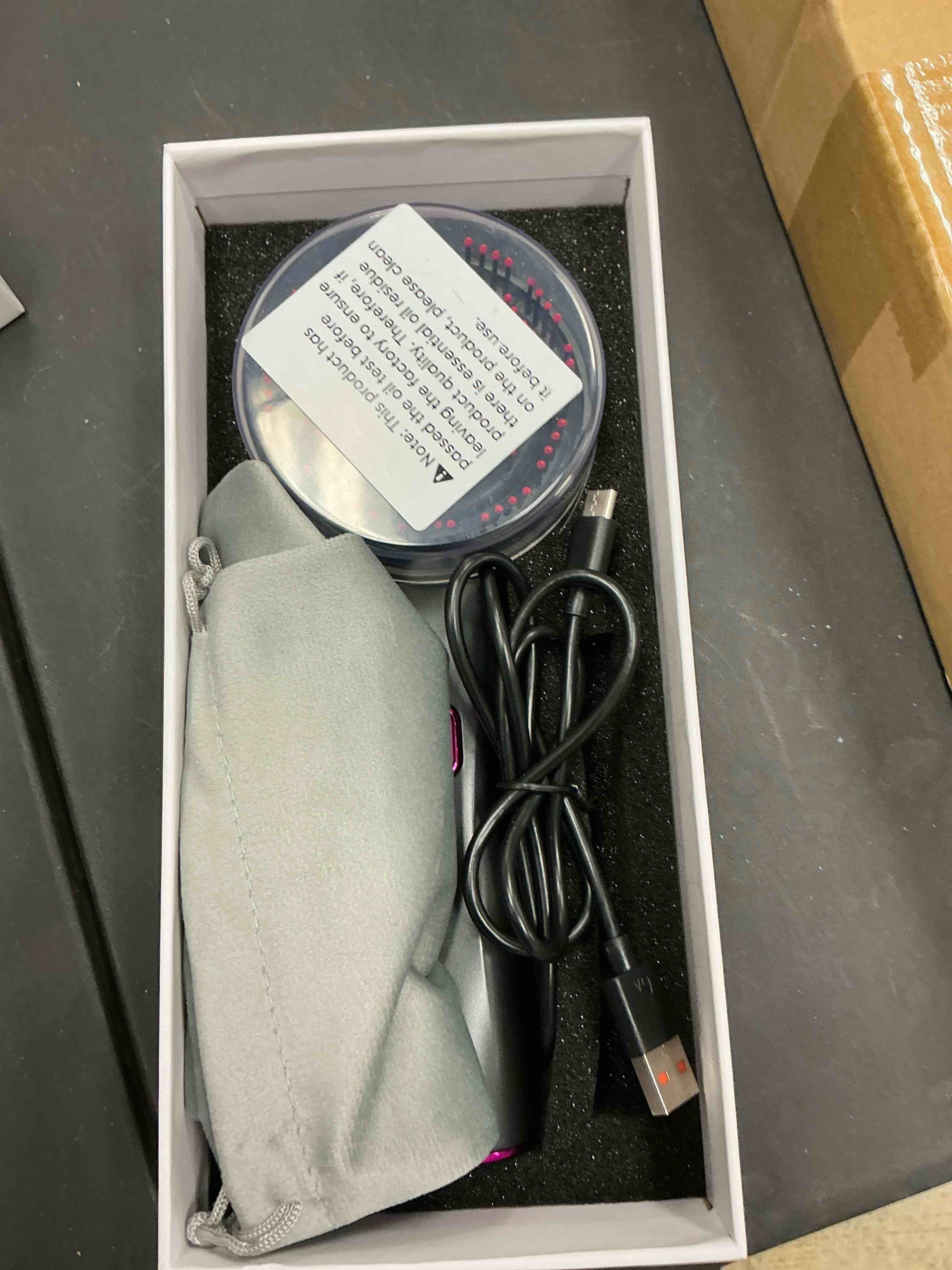 Condition photo showing Good Condition for 3 in 1 Scalp Massager Hair Growth Hair Oil Applicator,Electric Scalp Brush for Home,IPX7 Waterproof Electric Head Massager
