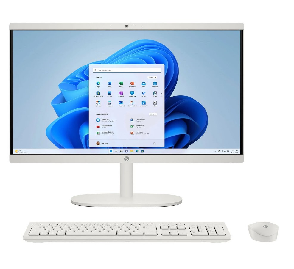 HP 22-dg0003w 19.2 lb 8 GB, CPU Intel Pentium J5040 128 GB SSD