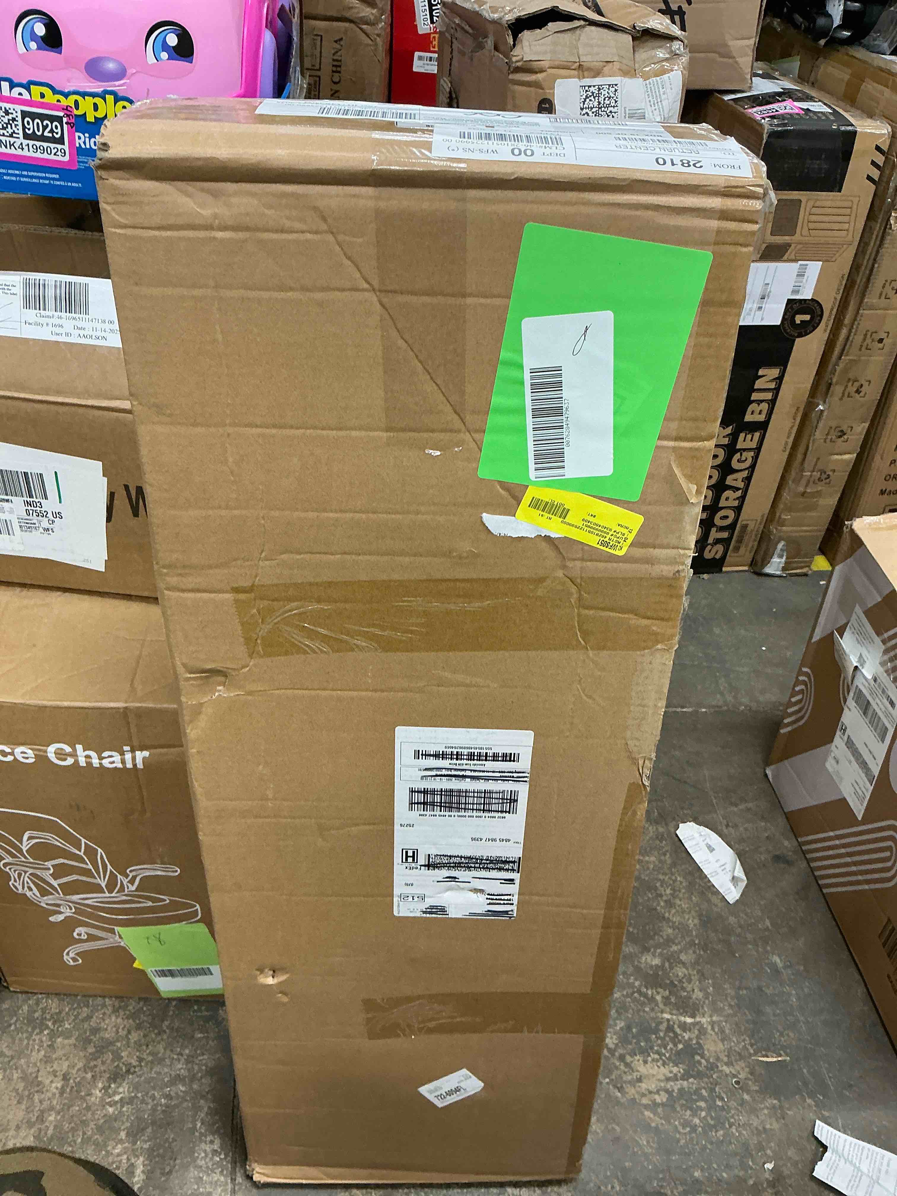 Condition photo showing Good Condition for Alden Design Twin Size Metal Platform Bed Frame with High Headboard and Footboard, All Ages, Black