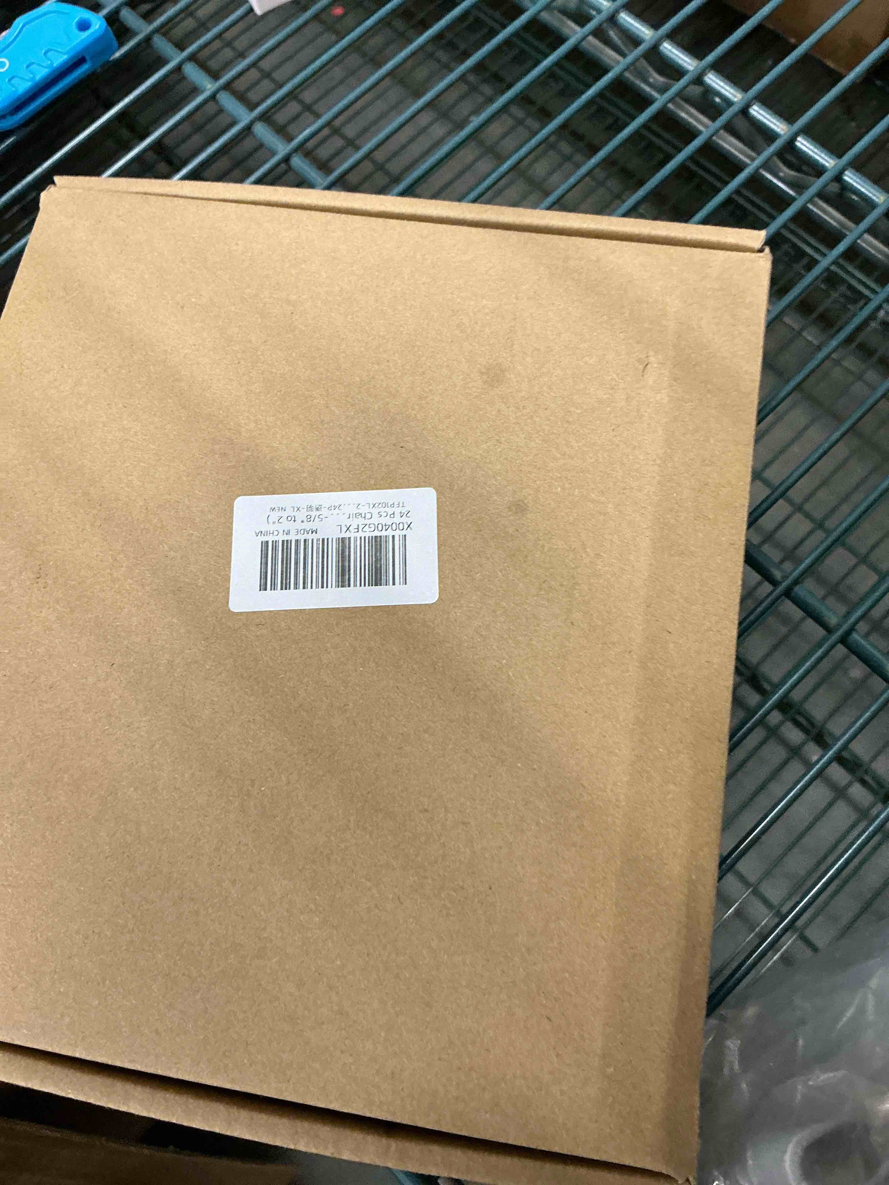 Condition photo showing Good Condition for Ansible 24 Pcs Chair Leg Floor Protectors Square, Silicone Felt Furniture Leg Pads Caps Covers for Hardwood Floors (Fit:1-5/8" to 2") Square XL Clear