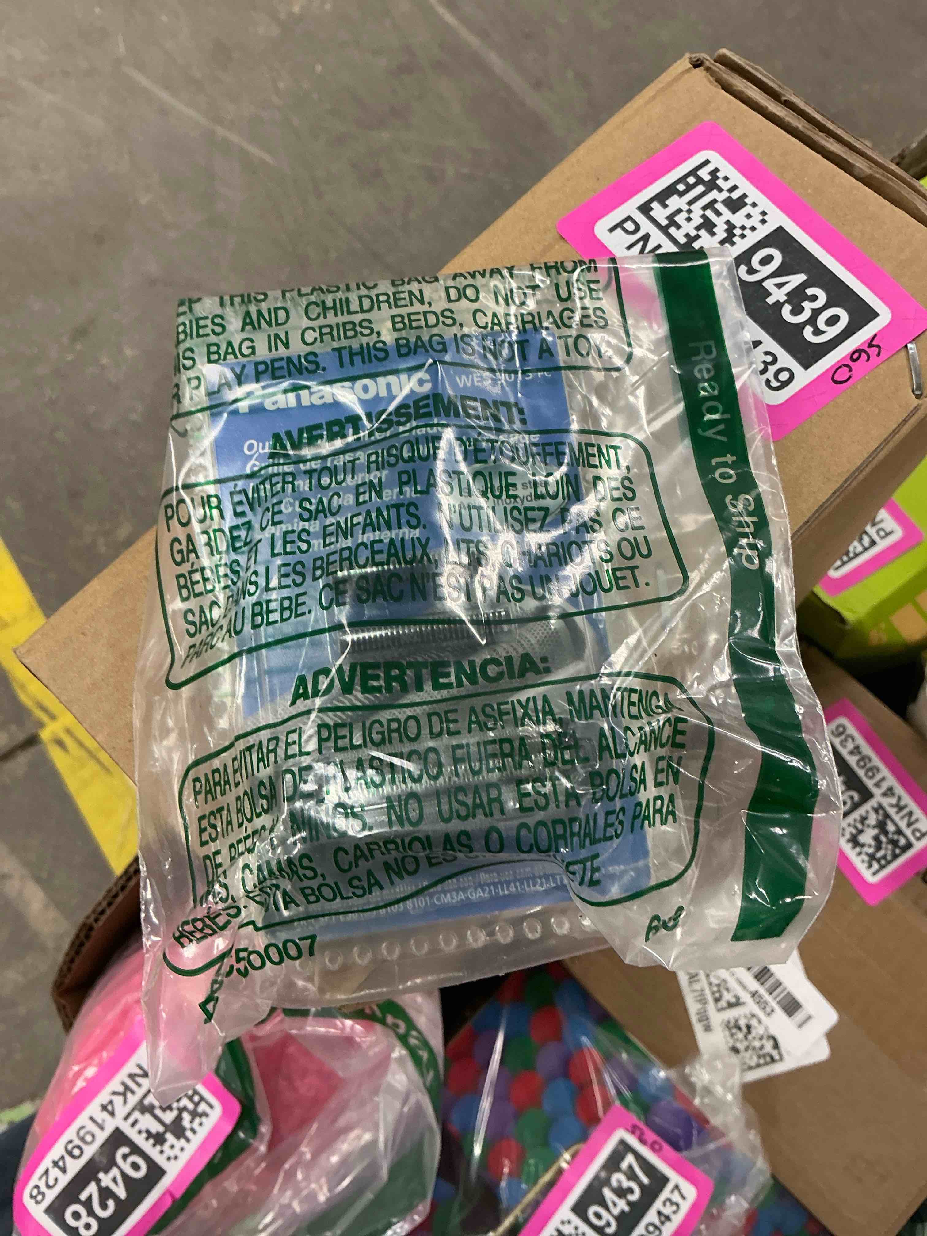 Condition photo showing Good Condition for Panasonic Shaver Replacement Outer Foil and Inner Blade Set WES9013PC, Compatible with ARC3 3-Blade 