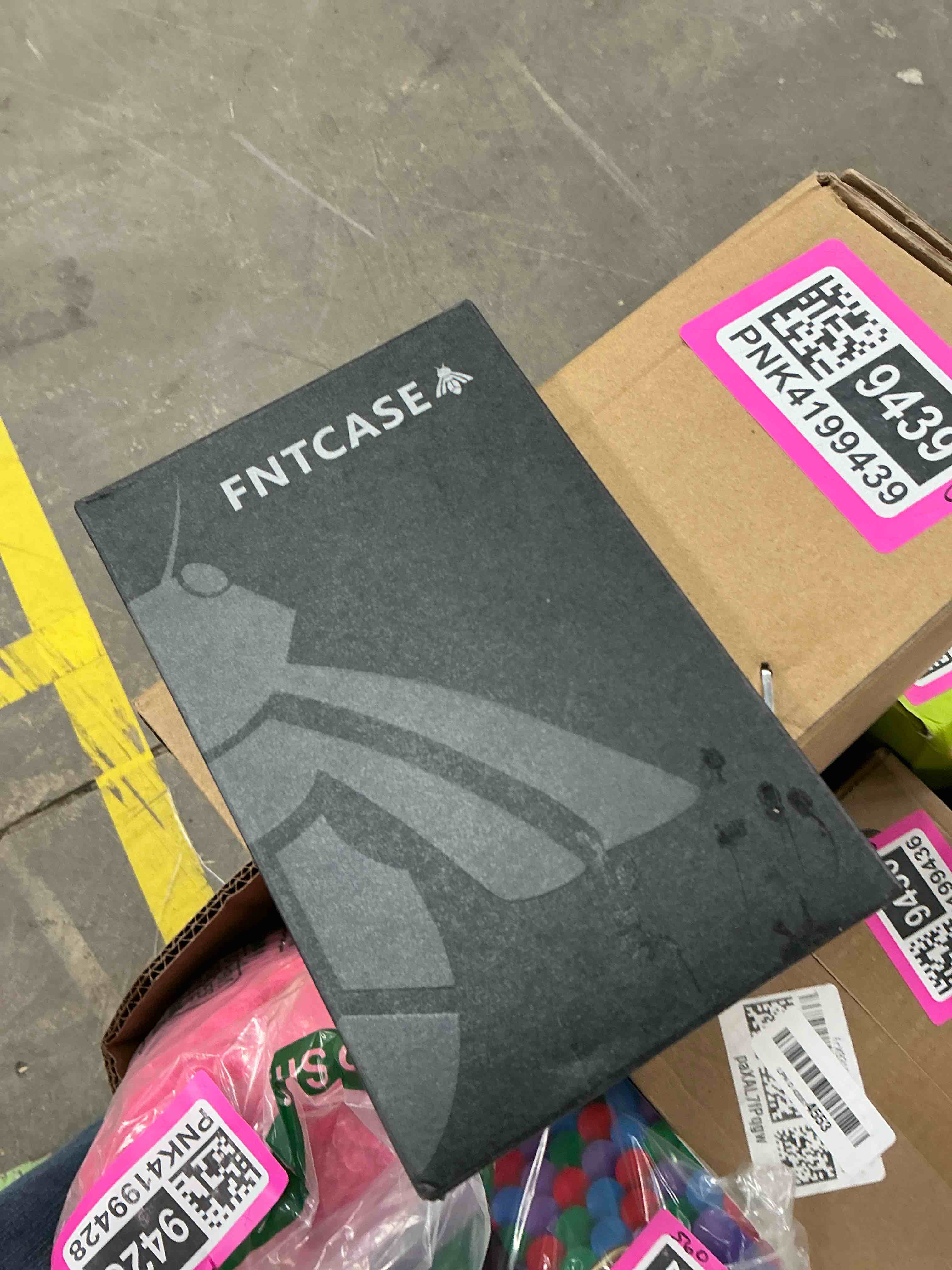 Condition photo showing Good Condition for FNTCASE for Samsung Galaxy S24 Case: Dual Layer Heavy Duty Cell Phone Protective Cover Shockproof Rugged with Non-Slip Textured - Military Drop Protection Bumper Tough - 2024, 6.2inch Black Samsung S24 Black