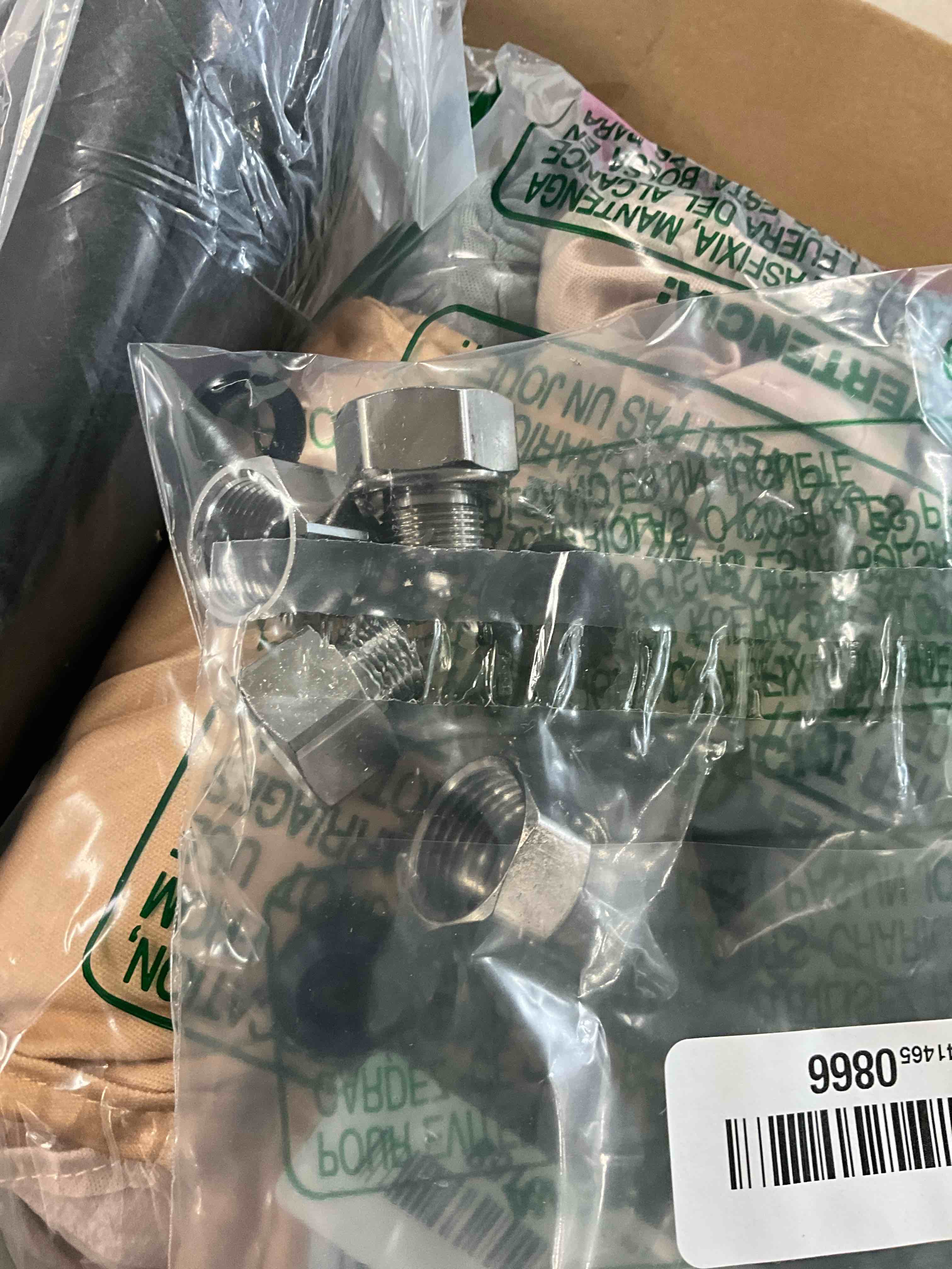 Condition photo showing Good Condition for Delta Faucet RP63263, Chrome,1/2' x 3/8' 7/8" Black