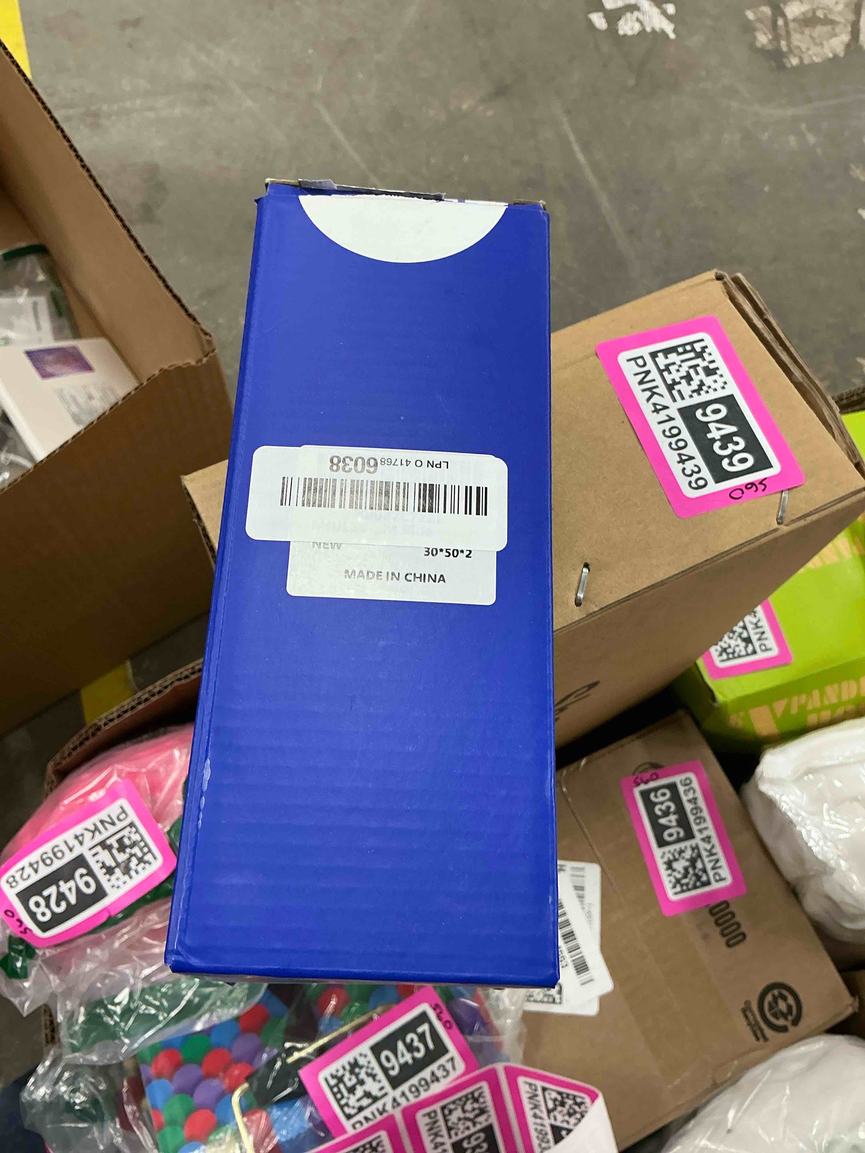 Condition photo showing Good Condition for MIULEE Pack of 2 Decorative Linen Burlap Coastal Pillow Covers Farmhouse Boho Accent Pillowcases for Sofa Car Couch Bedroom Living Room Decor 12x20 Inch Light Blue