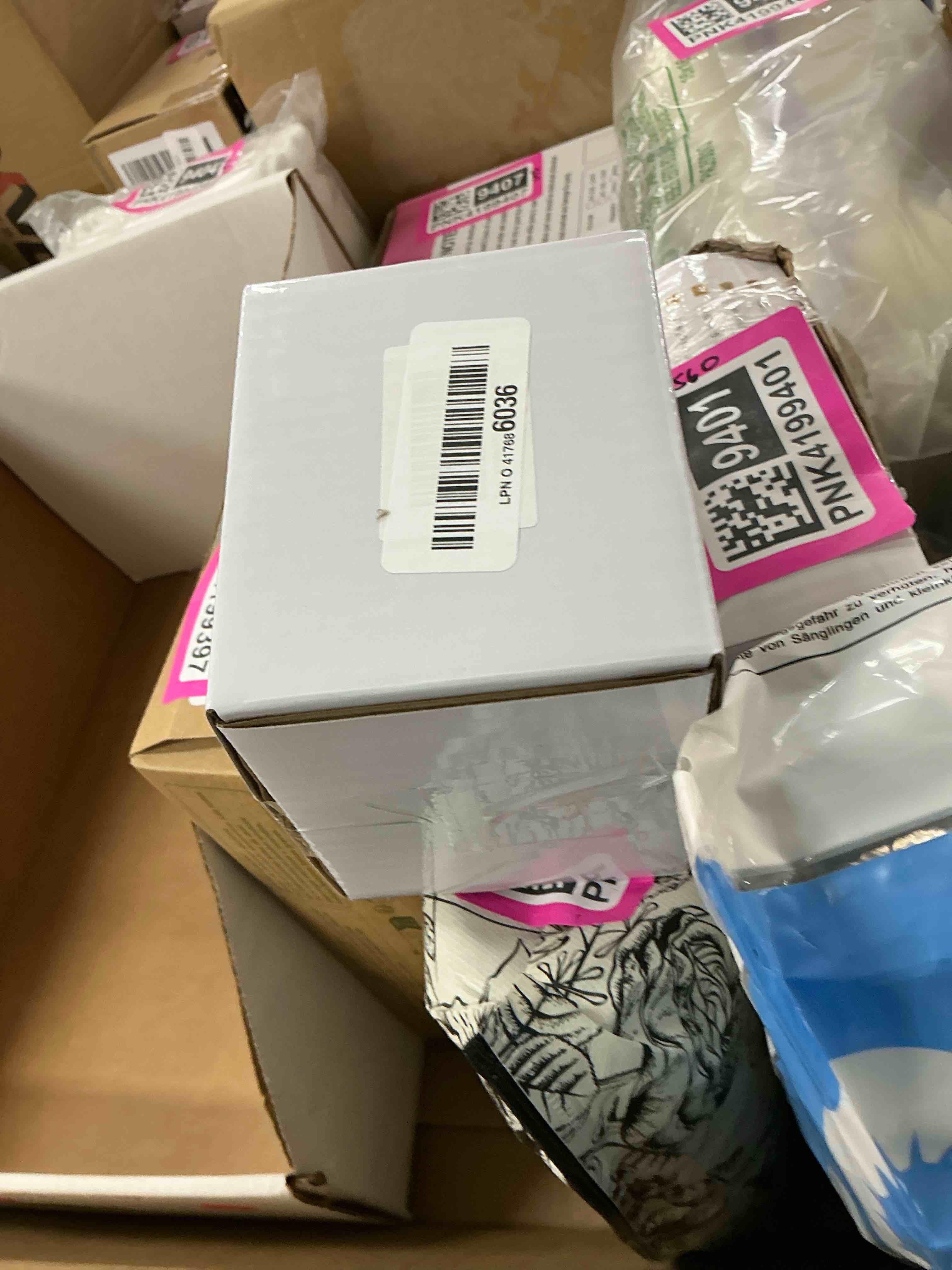 Condition photo showing Good Condition for Small Ceramic Jar with Lid, Coffee Container Canister Kitchen Food Storage Jars for Spice Sugar Tea Bag, Stackable Decorative Jars for Countertop, White & 5 fl.oz White 5 fl.oz