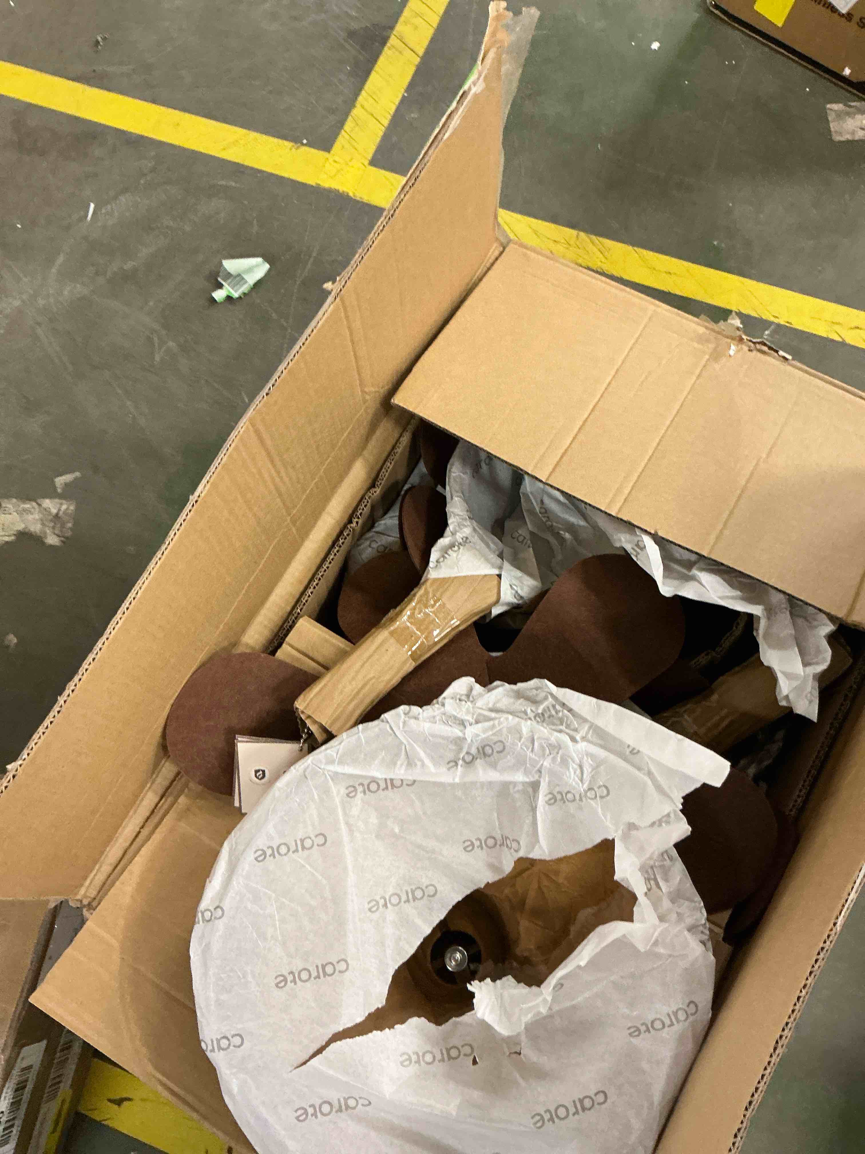 Condition photo showing New/Like New for Carote Nonstick Granite Cookware Sets, 8Pcs Brown Pots and Pans, Induction Kitchen Cooking Set