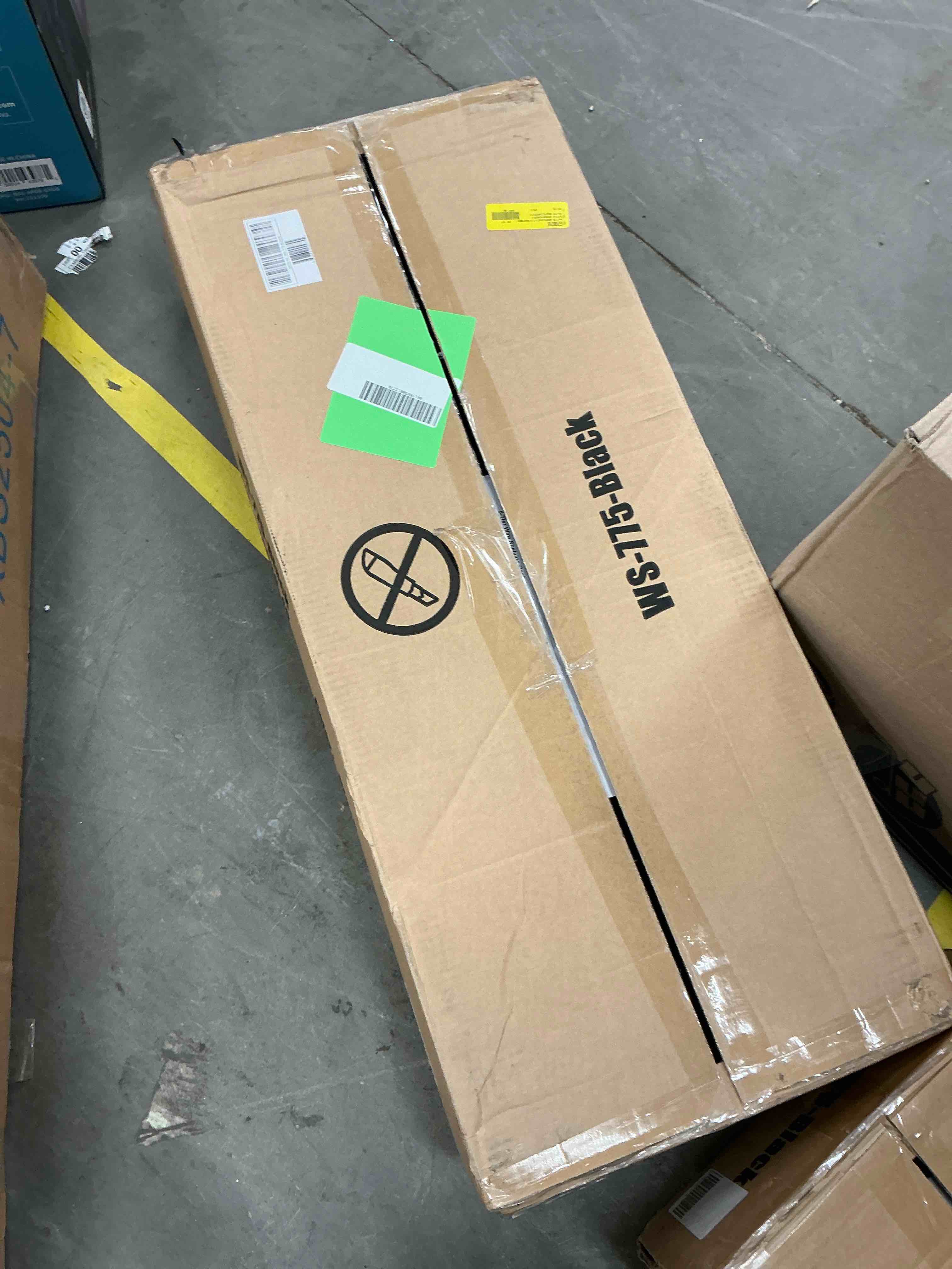 Condition photo showing New/Like New for BestOffice 5 Tier Wire Shelving Unit 1250lb Capacity Black