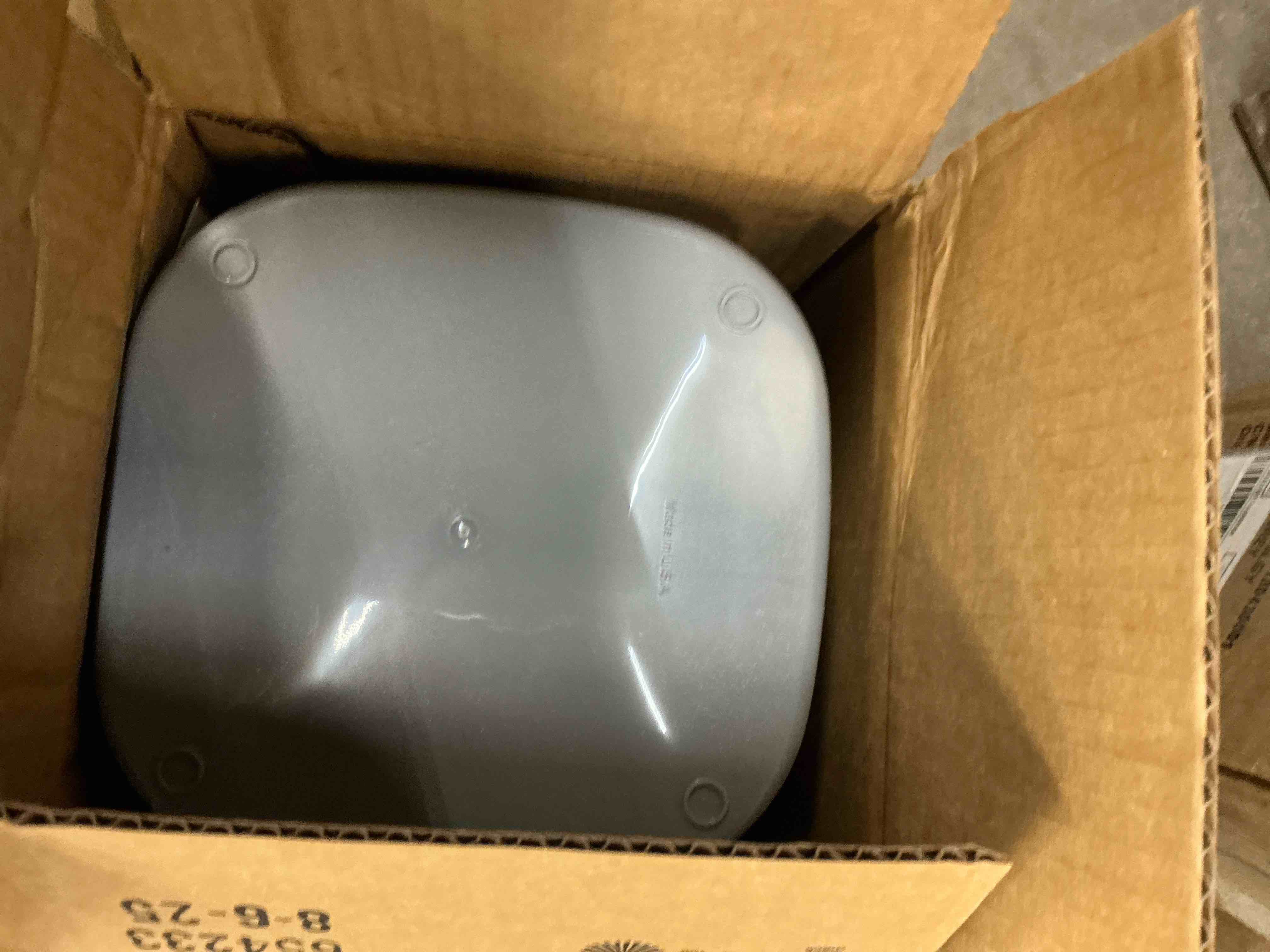 Condition photo showing Good Condition for Litter Genie Standard Pail (Silver) | Cat Litter Box Waste Disposal System for Odor Control | Includes 1 Square Refill Bag