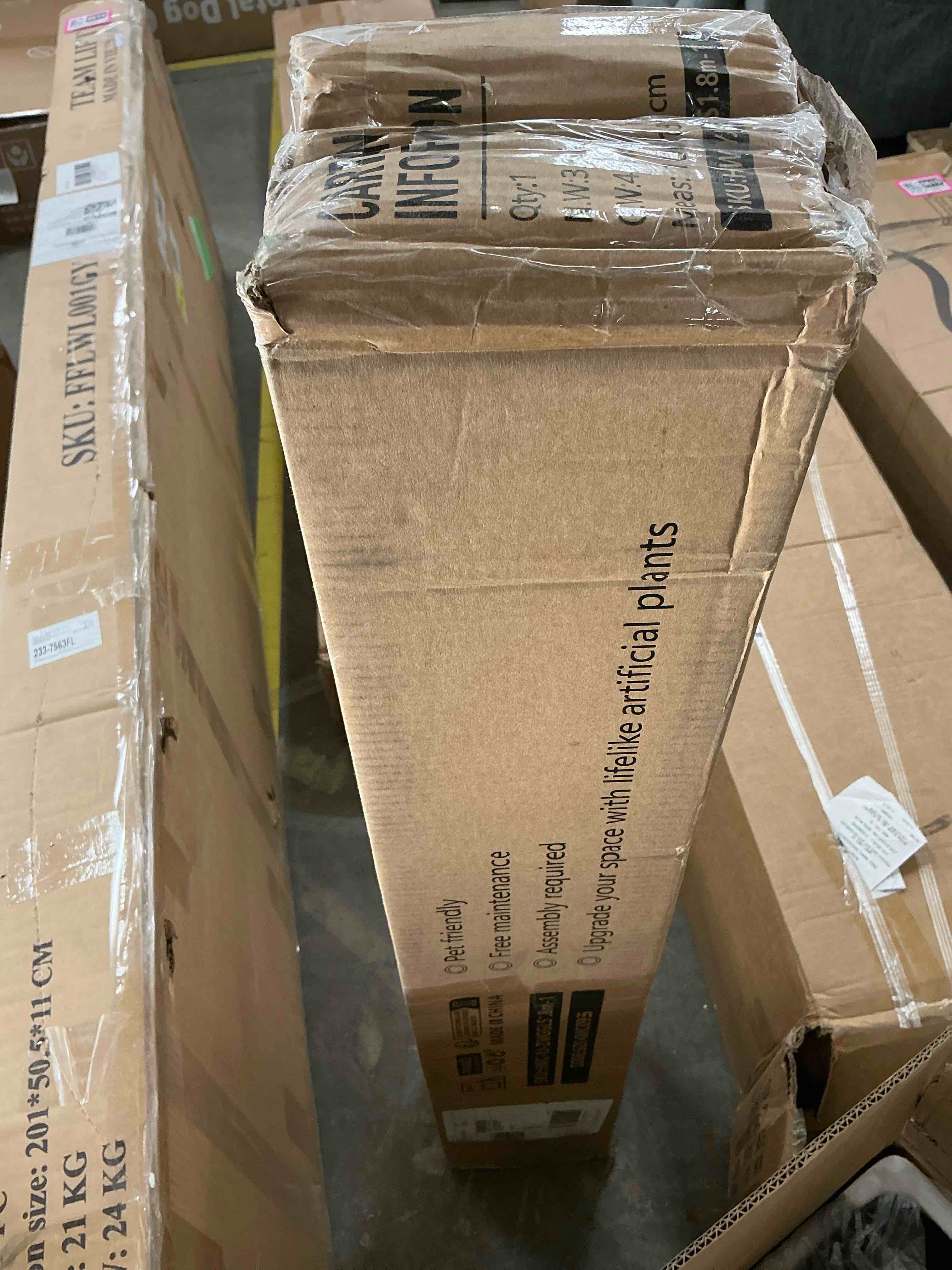 Condition photo showing New/Like New for 6 ft Artificial Olive Plants with Realistic Leaves and Natural Trunk, Silk Fake Olive Tree in Black Plastic Pot, Faux Olive Tree for Office Home