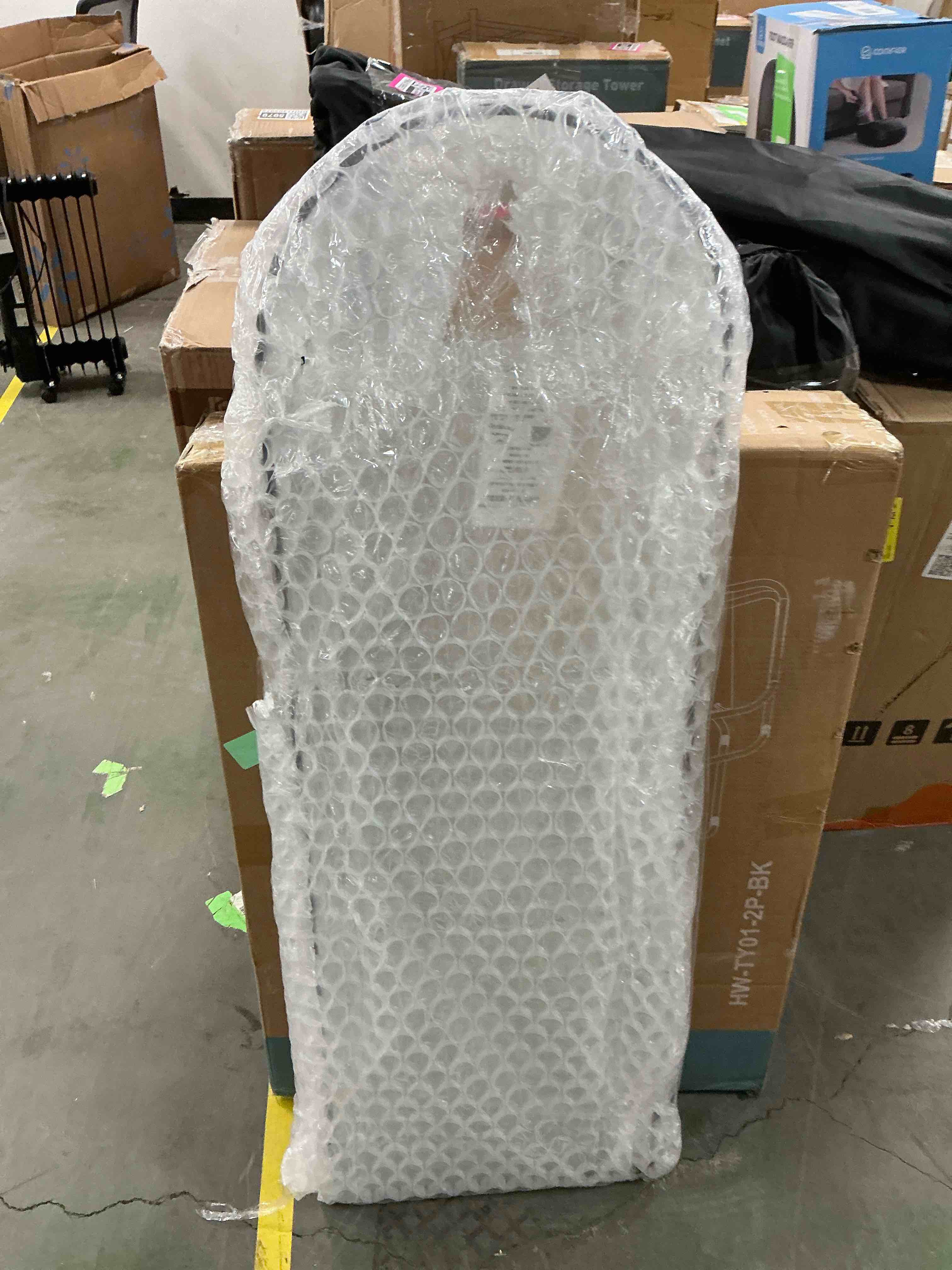 Condition photo showing Good Condition for BEAUTYPEAK 64"x 21" Full Length Mirror Arched Standing Floor Mirror Full Body Mirror, Black