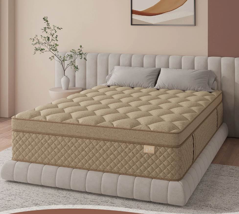 Duchessz 10'' Full Mattress Gel Memory Foam Medium Firm Hybrid Mattress in a Box,CertiPUR-US
