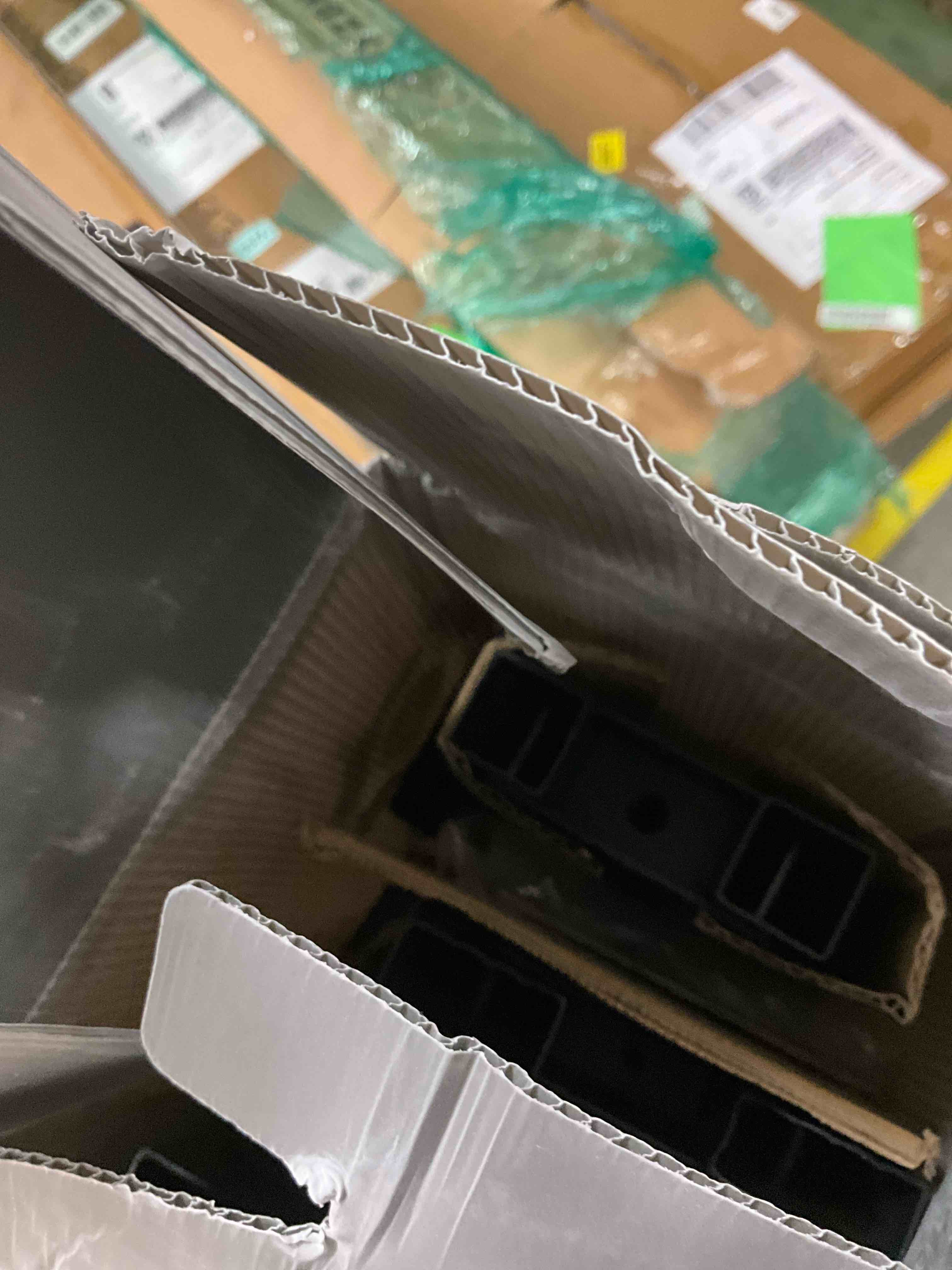 Condition photo showing New/Like New for FSCHOS 14 Inch Queen Size Bed Frame, Heavy Duty Metal Platform, No Box Spring Needed, Easy Assembly, Black