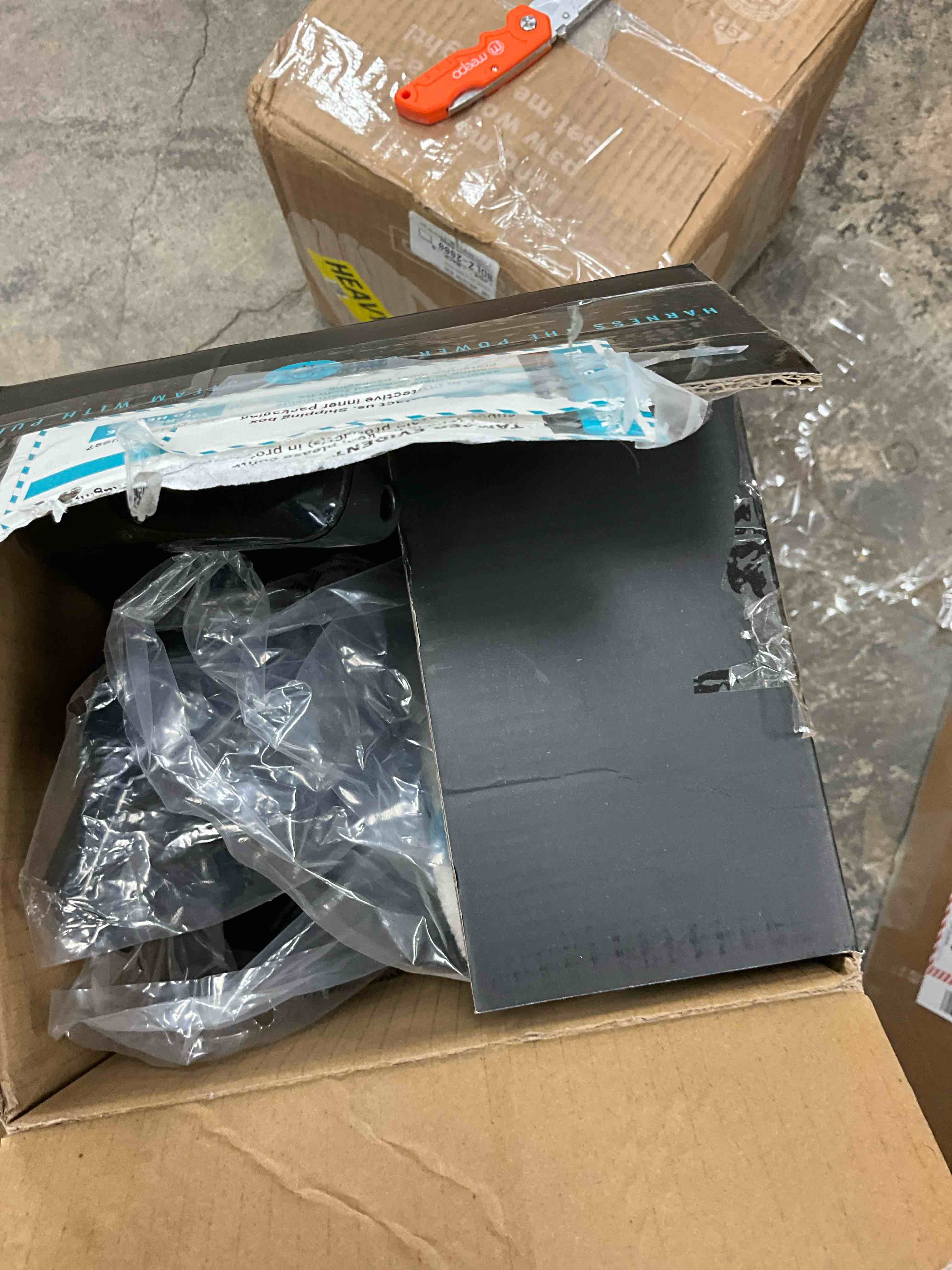 Condition photo showing New/Like New for Wall Mount Fan 20 Inch with Remote, 3-speed Wall Oscillating Quiet Fan with 5 Metal Blades, Adjustable Tilt and Timing, High Velocity Fans for Bedroom, Gym, Office, Warehouse, Garage, Gold