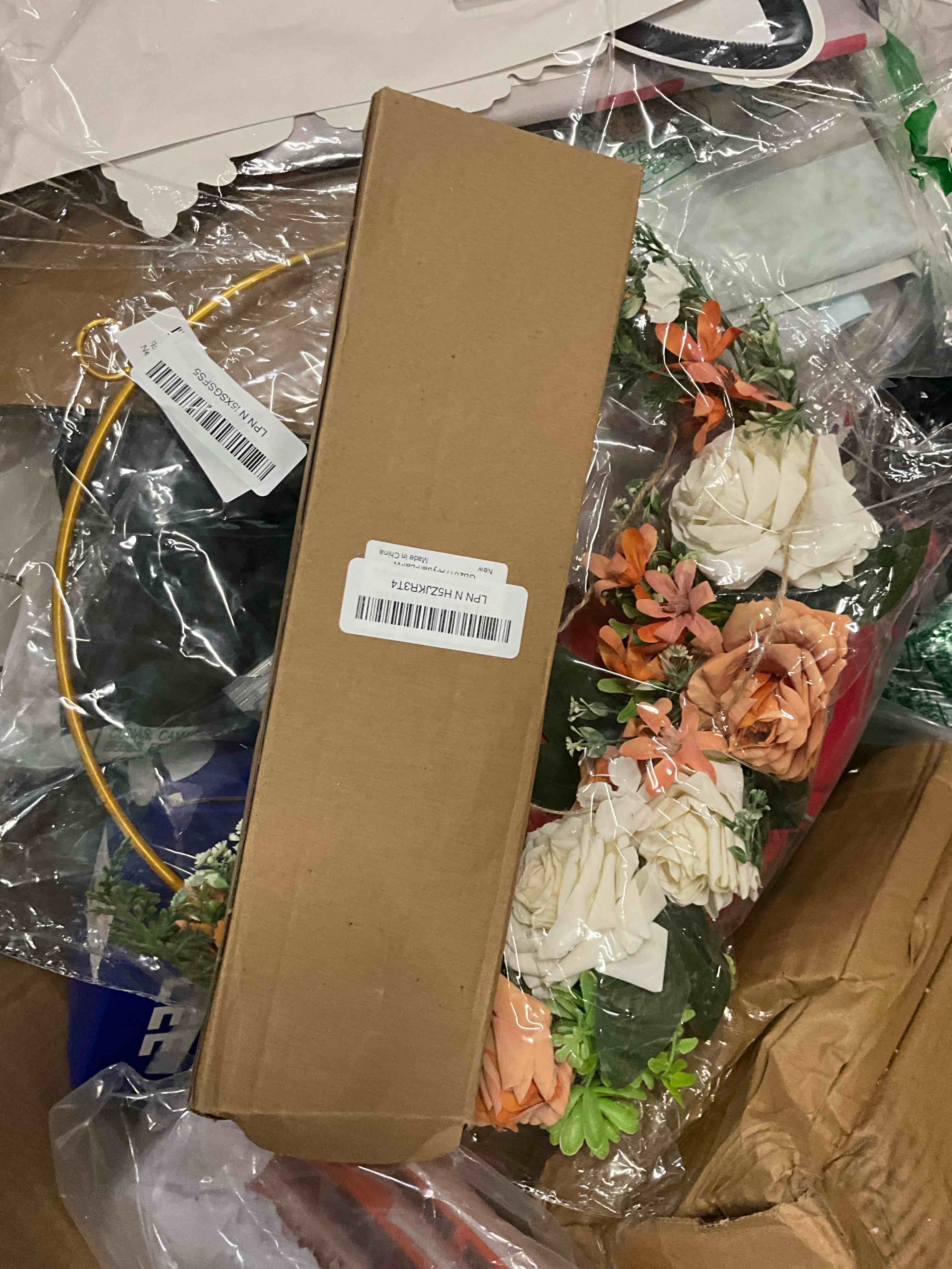 Condition photo showing Good Condition for ABenkle Small Woven Basket, Empty Tiny Shallow Storage Basket, Mini Cotton Rope Baskets, Round Decorative Hamper, Basket Storage Bins for Toys, Spa, Socks, Nursery, Living Room- White