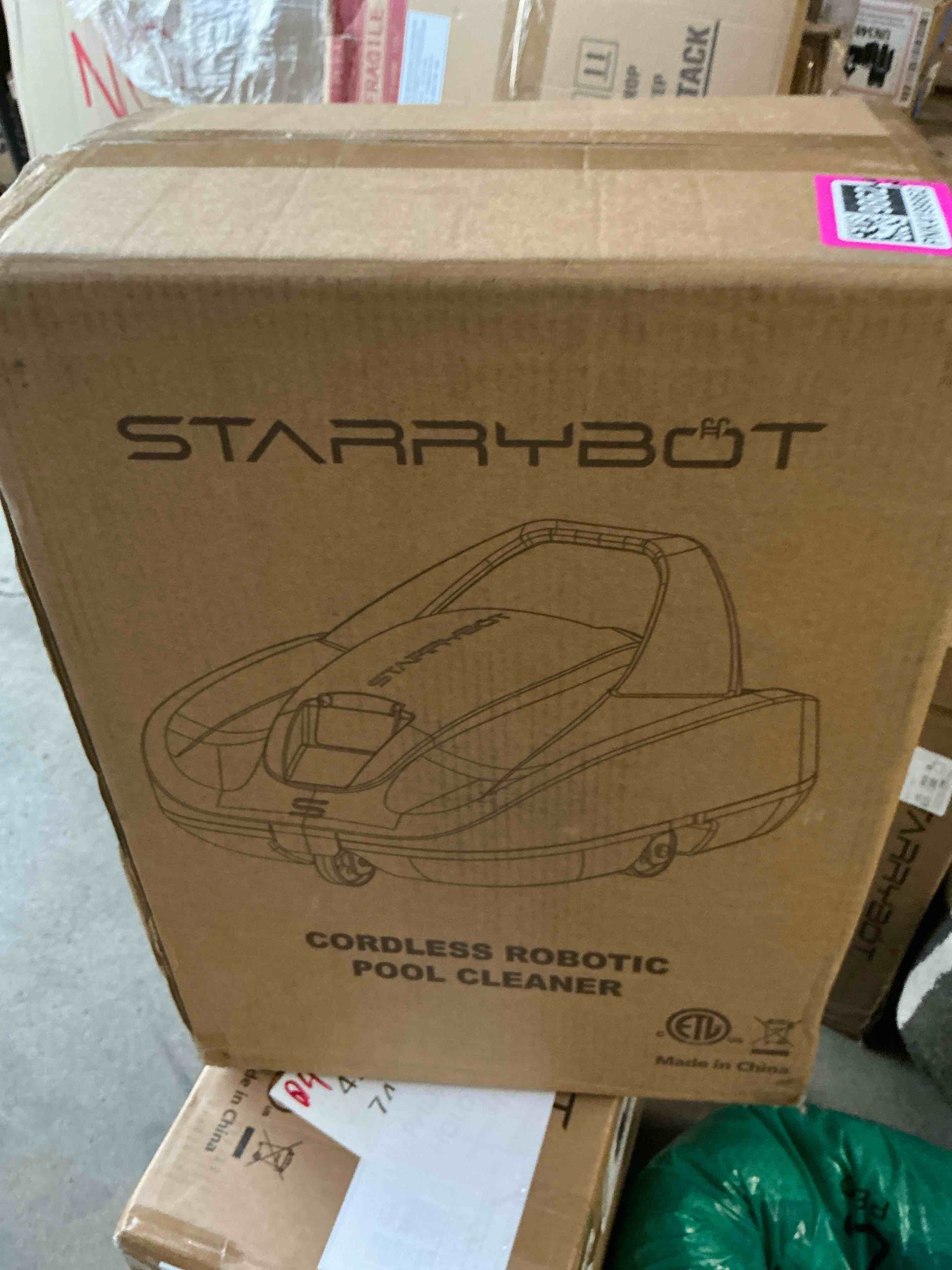 Condition photo showing Good Condition for Cordless Robotic Pool Cleaner, Portable Swimming Robotic Pool Vacuum Self-Parking Technology,150Mins Runtime,Pool up to 900 Sq.Ft, Ideal for Above-Ground Pools