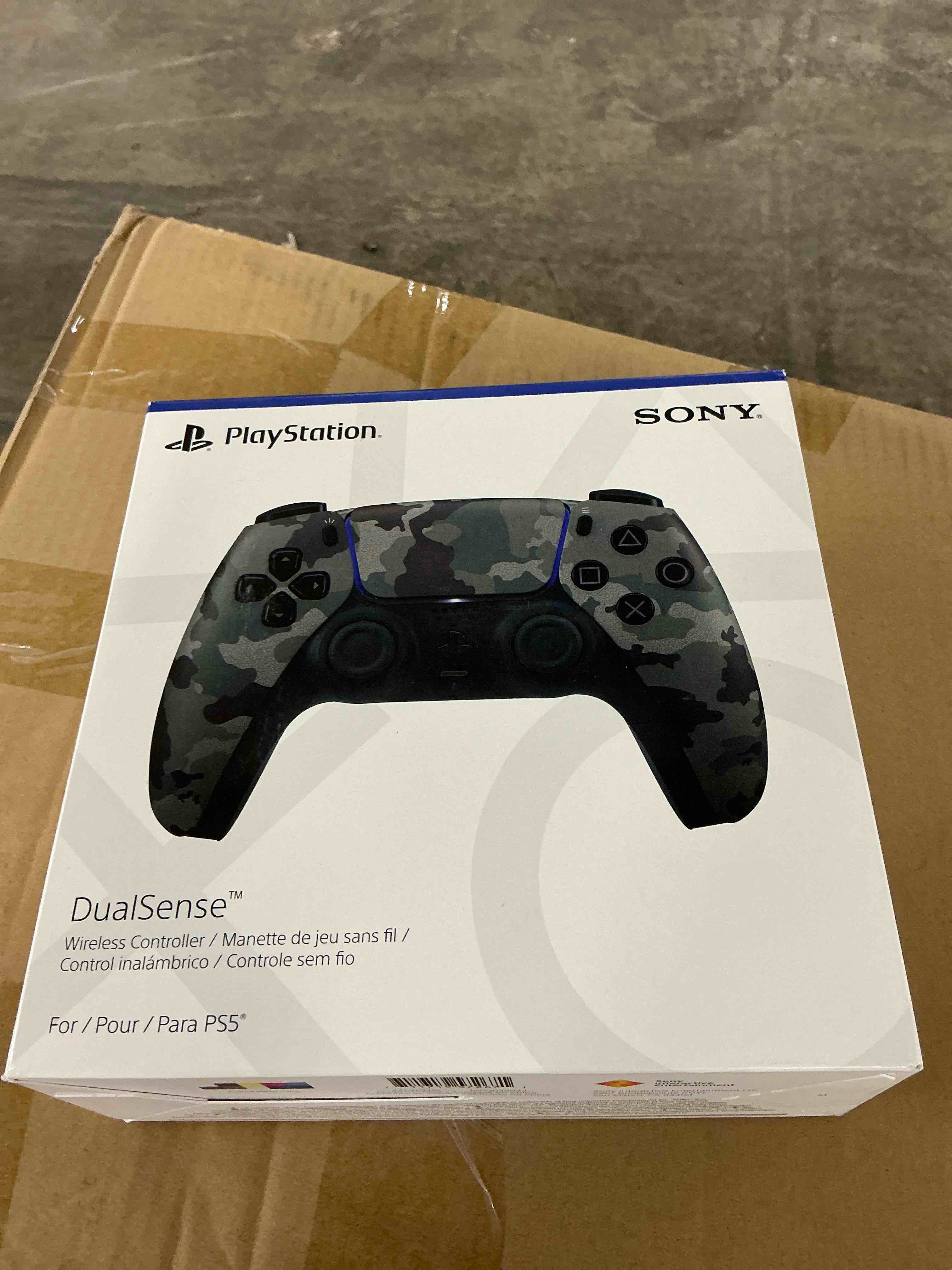 Condition photo showing New/Like New for PlayStation DualSense® Wireless Controller - Gray Camouflage