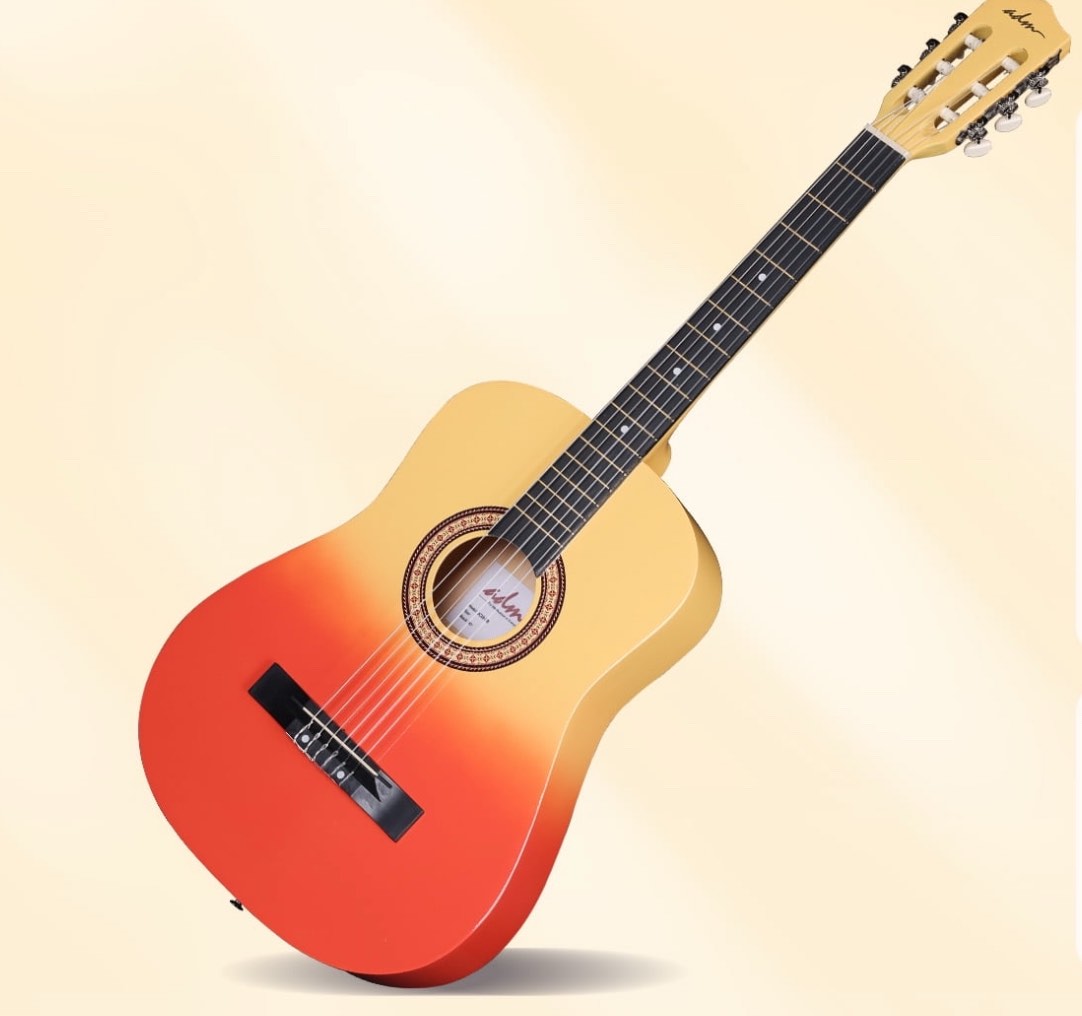 Condition photo showing Good Condition for ADM Acoustic Guitar for Adults & Kids, 38" Travel Guitar  (Sunburst)