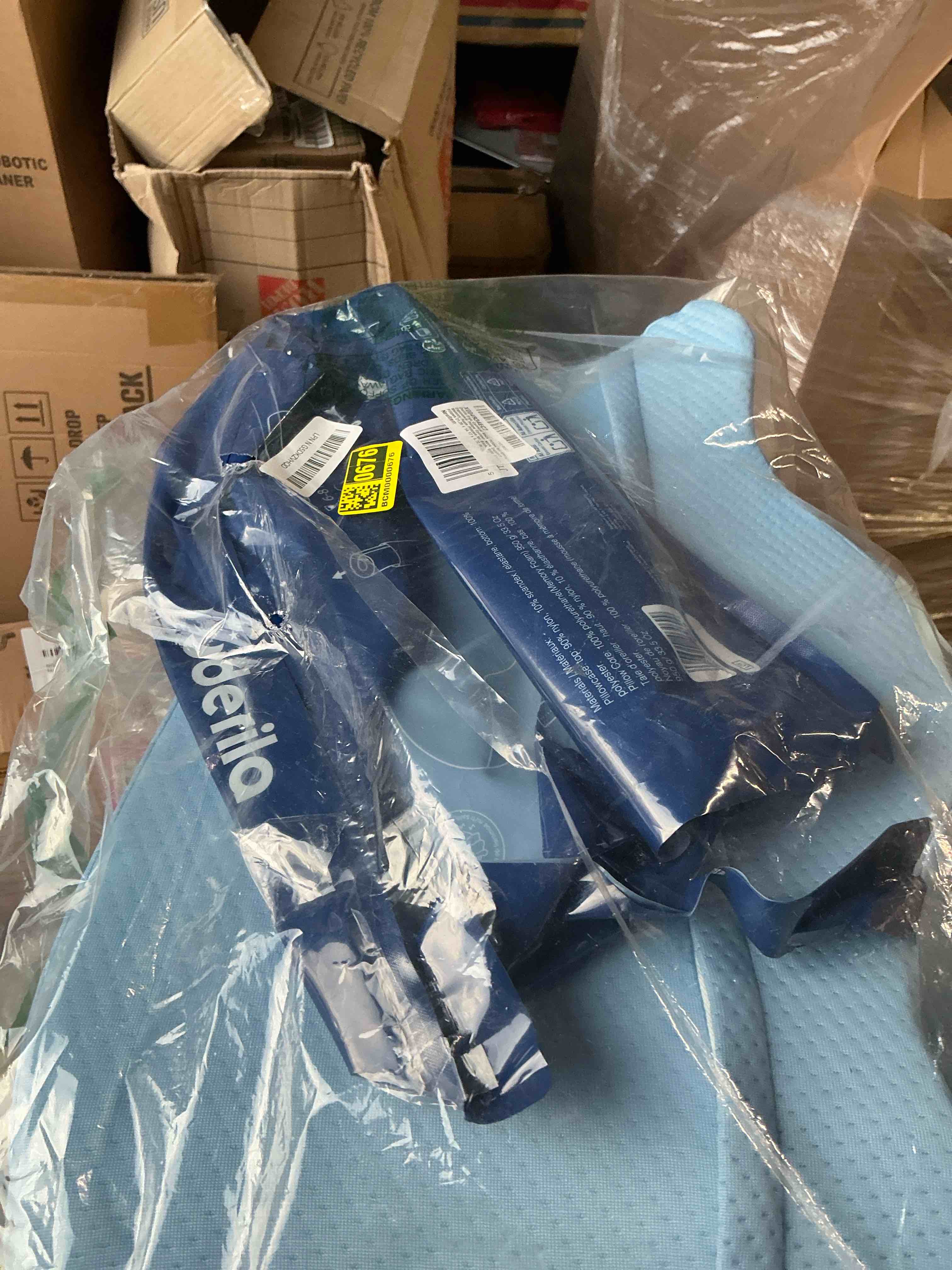 Condition photo showing Good Condition for Derila Ergo Cervical Neck Pillow for Sleeping Ergonomic Pillow Contour Neck Support Memory Foam Pillows for Back, Side Sleeper Pillows 21.25 X 14.17 X