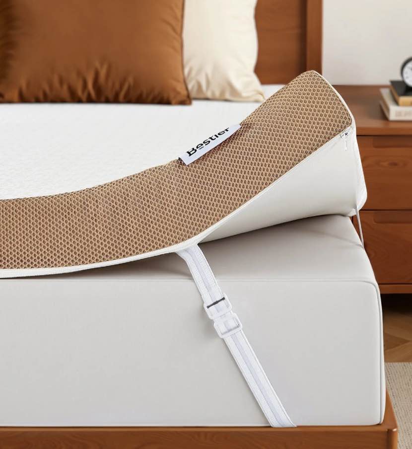 3" Queen Mattress Topper with Cooling Ice Silk Cover | Bestier High-Density Gel Memory Foam Bed Pad, Dual Firmness, Pressure Relief, Washable, Non-Slip, CertiPUR-US & OEKO-TEX Certified, 80"L x 60"W