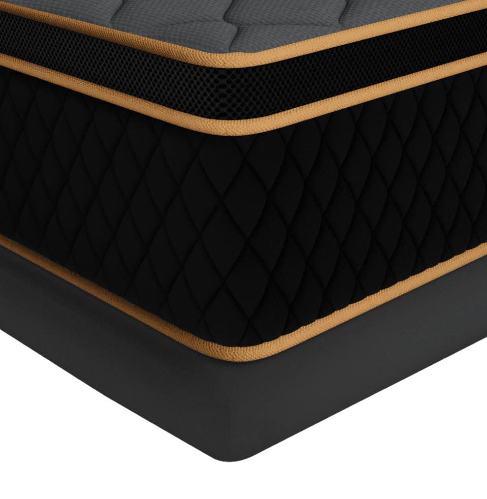 mronae 12" full mattress,black cooling gel memory & spring hybrid medium comfort full size mattress in a box,audlt,certipur-us