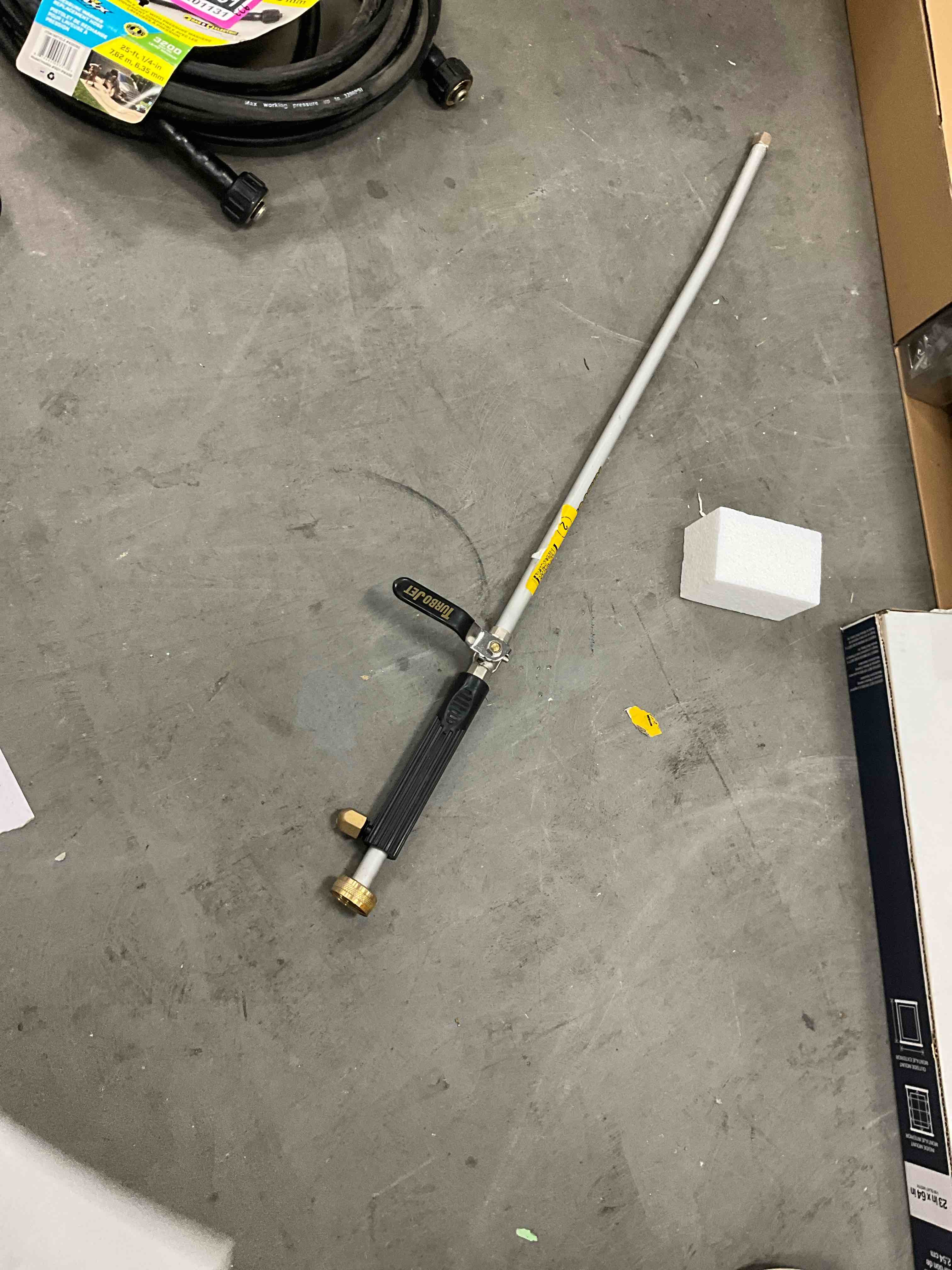 Condition photo showing Good Condition for turbo jet hose attachment 2 -pattern rear trigger nozzle
