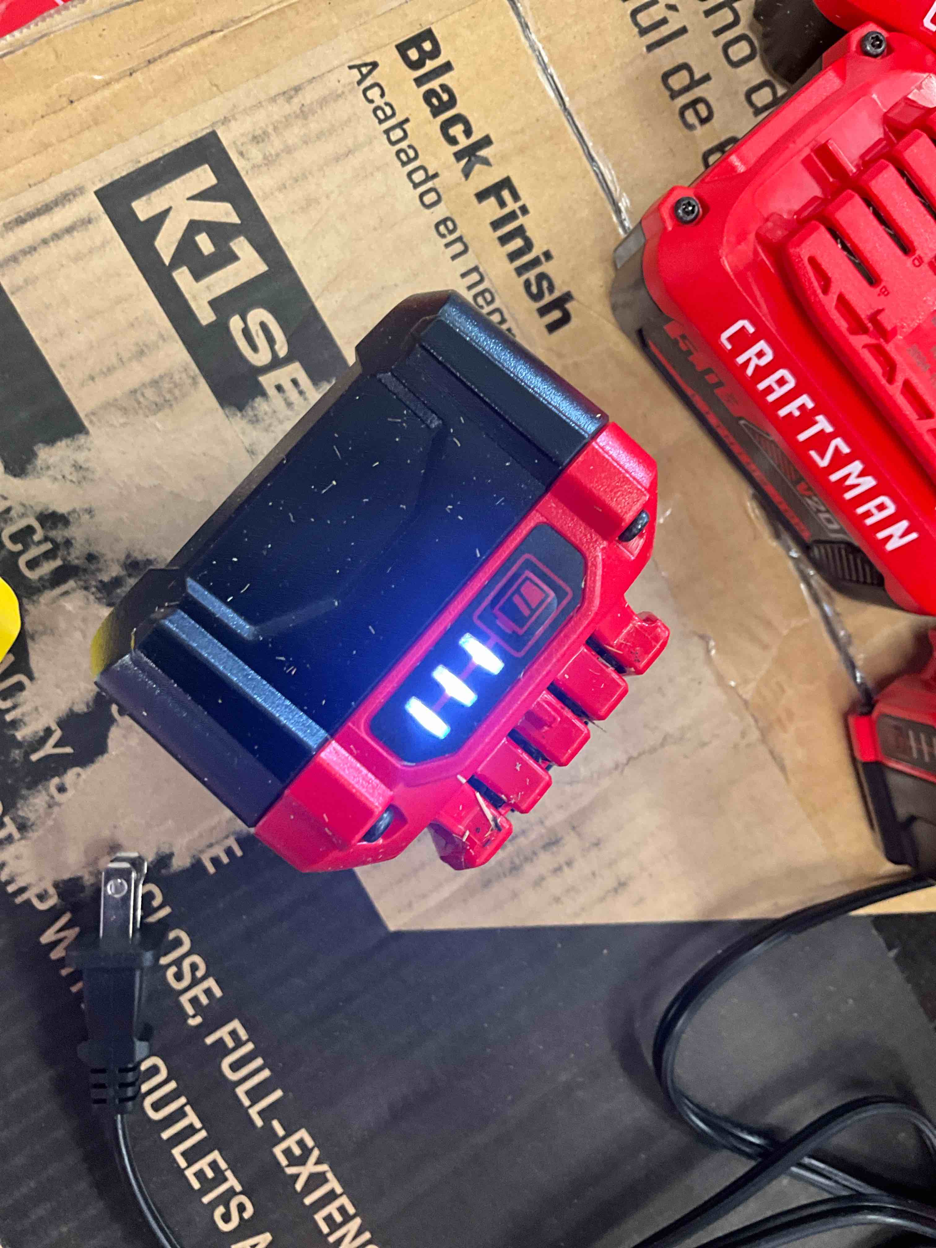 Condition photo showing Good Condition for craftsman v20 20 -volt 1 -pack battery ( 5 ah lithium-ion )