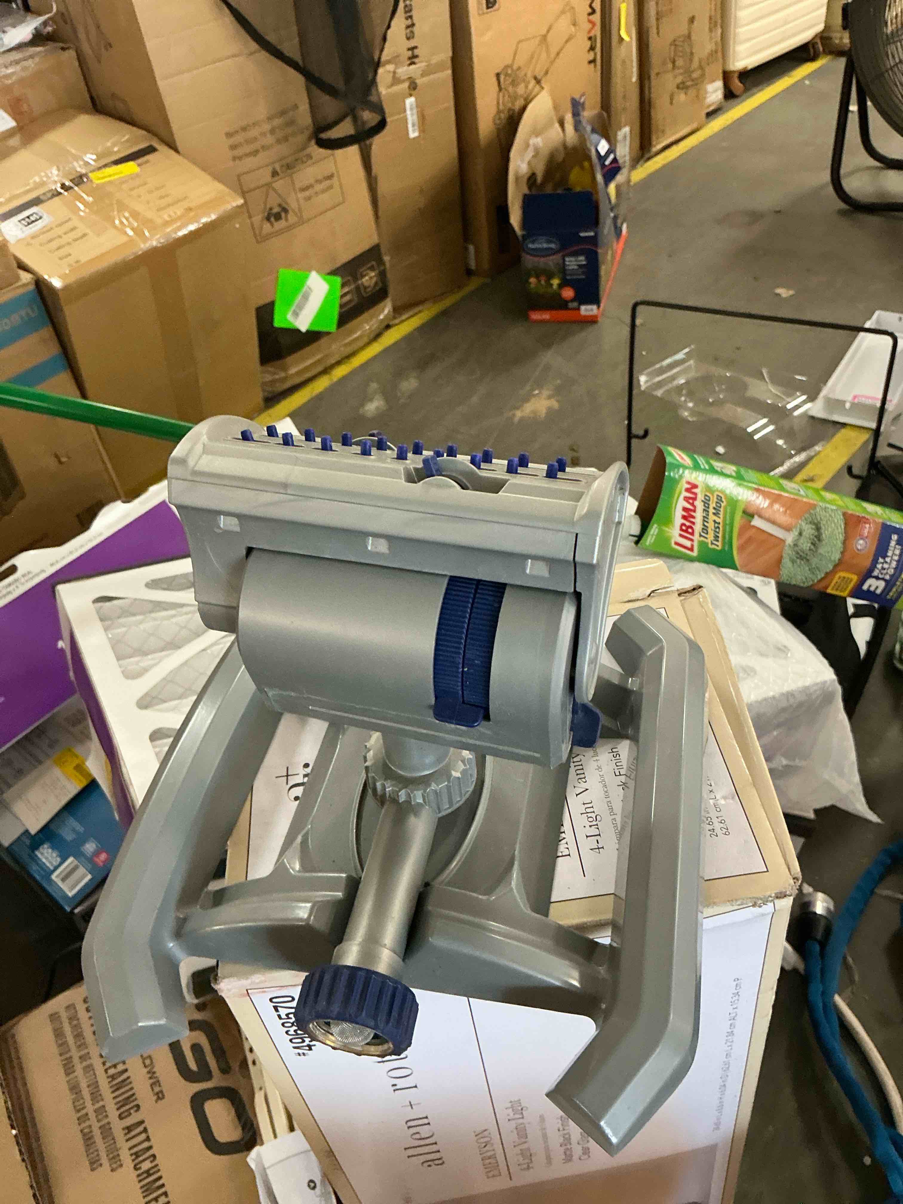 Condition photo showing Good Condition for orbit max 3900-sq ft oscillating sled lawn sprinkler