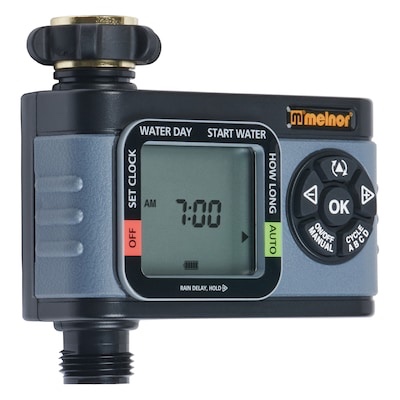 melnor 1 output port stationary digital hose end timer