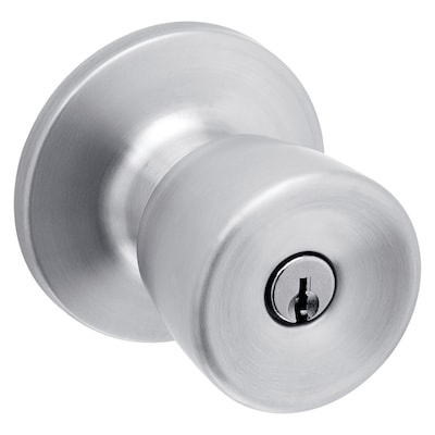 reliabilt gallo stainless steel exterior keyed entry door knob