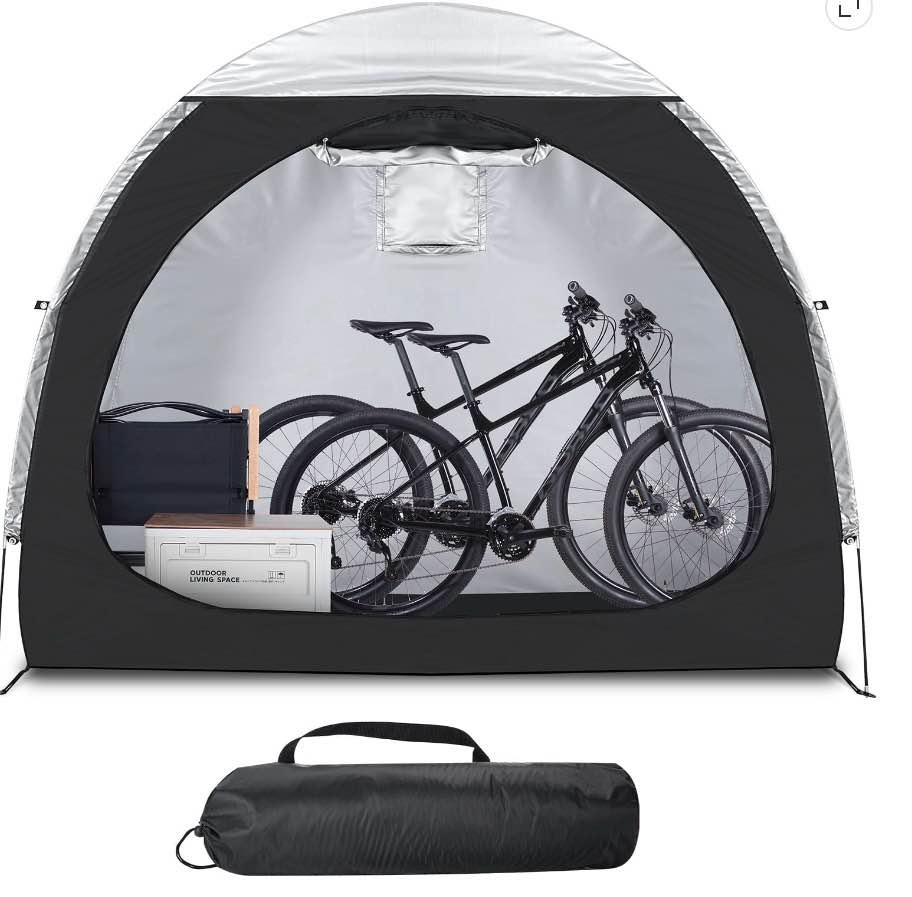 waterproof bike storage tent outdoor portable shed cover garden backyard storage