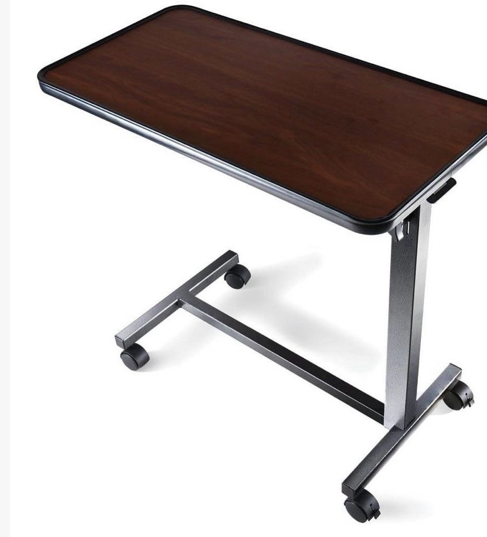 adjustable overbed bedside table with wheels bed desk over bed table table for bed over the bed table with wheels hospital table hospital and home use