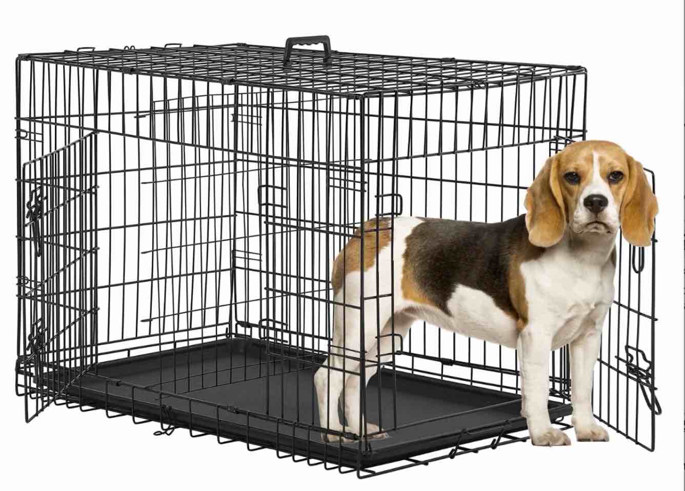 bestpet animal pet cage with plastic tray and handle  36 inches  large