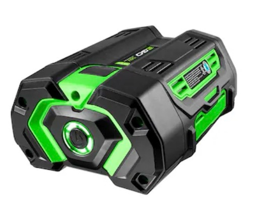 ego power+ 56 -volt, 5 ah 1 -pack lithium ion (li-ion) battery