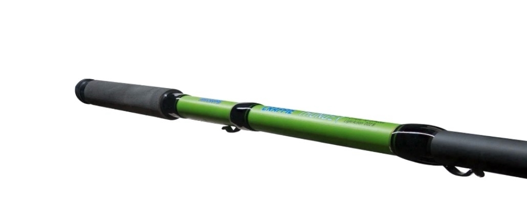 lew s crappie thunder telescopic fishing pole 12-foot 4-piece rod green