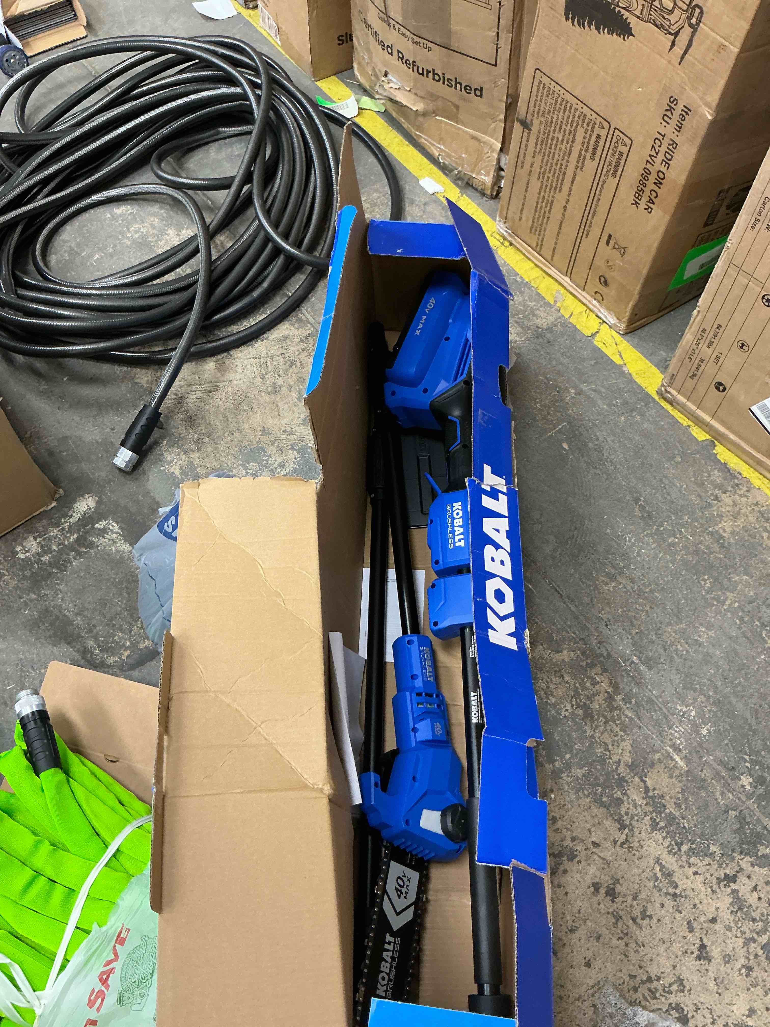Condition photo showing Good Condition for kobalt gen4 40-volt 10-in battery pole saw (tool only)