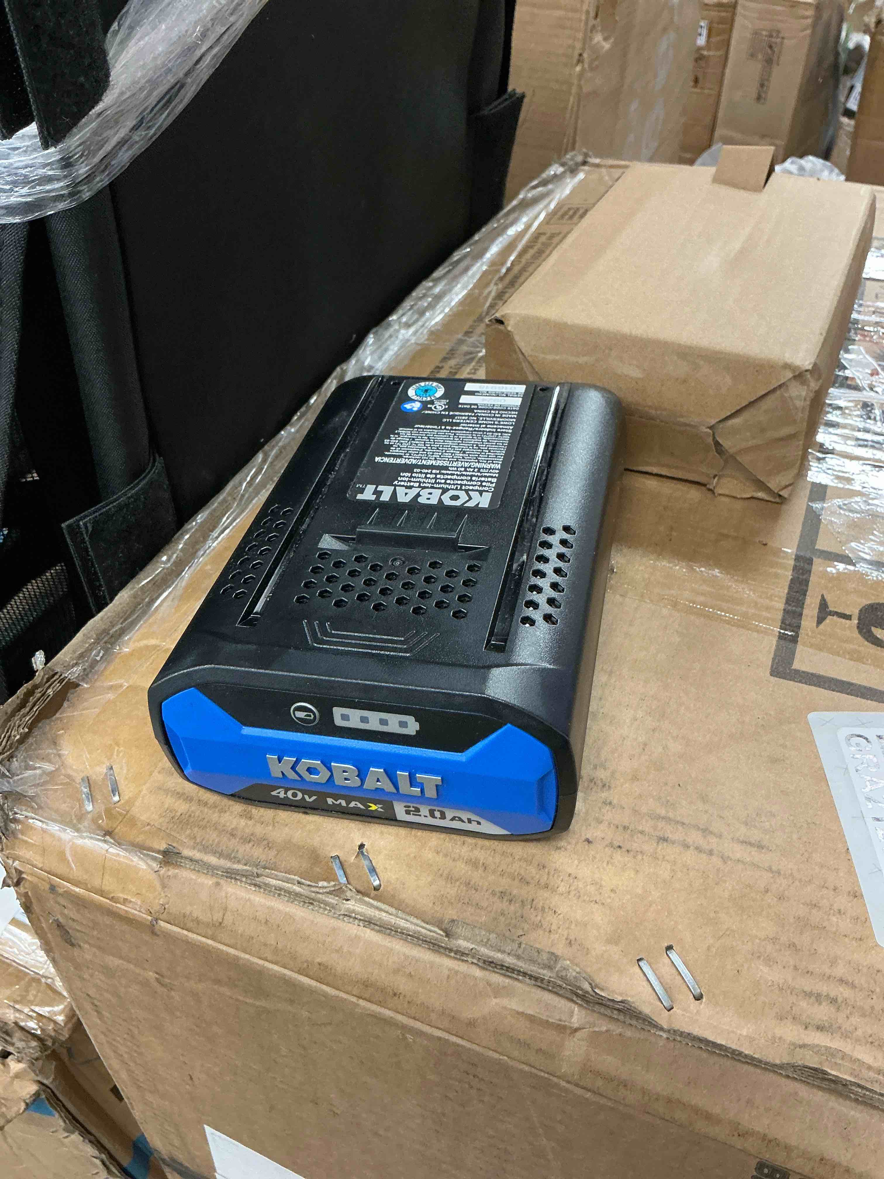 Condition photo showing New/Like New for kobalt 40 -volt, 2 ah 1 -pack lithium ion (li-ion) battery