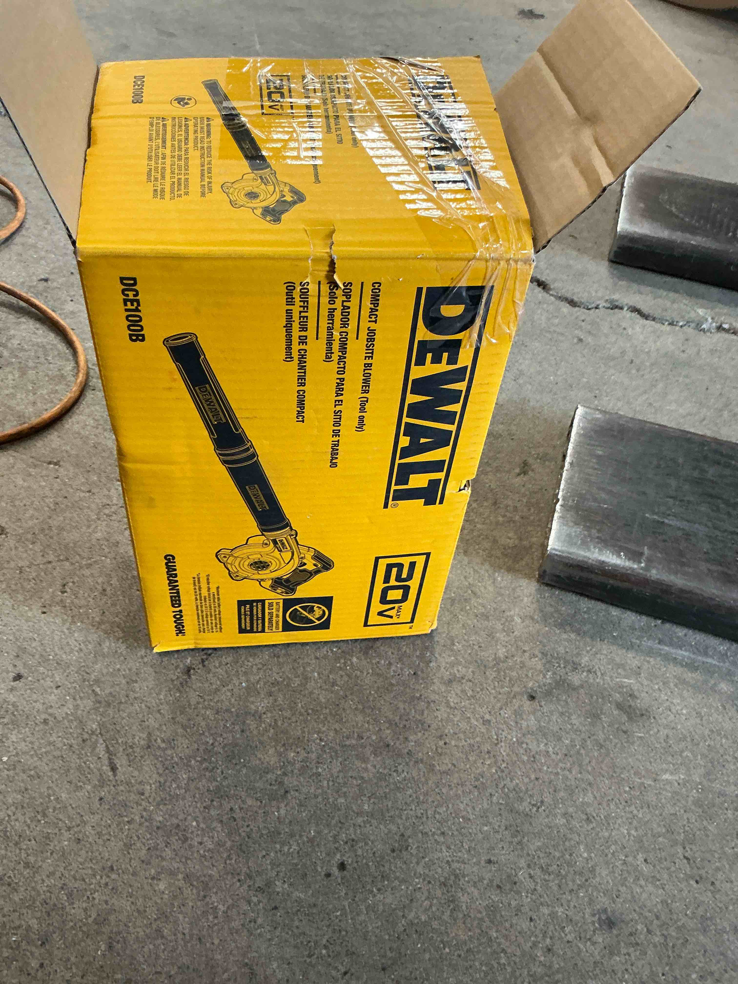 Condition photo showing Good Condition for dewalt 20-volt max jobsite blower( tool only)